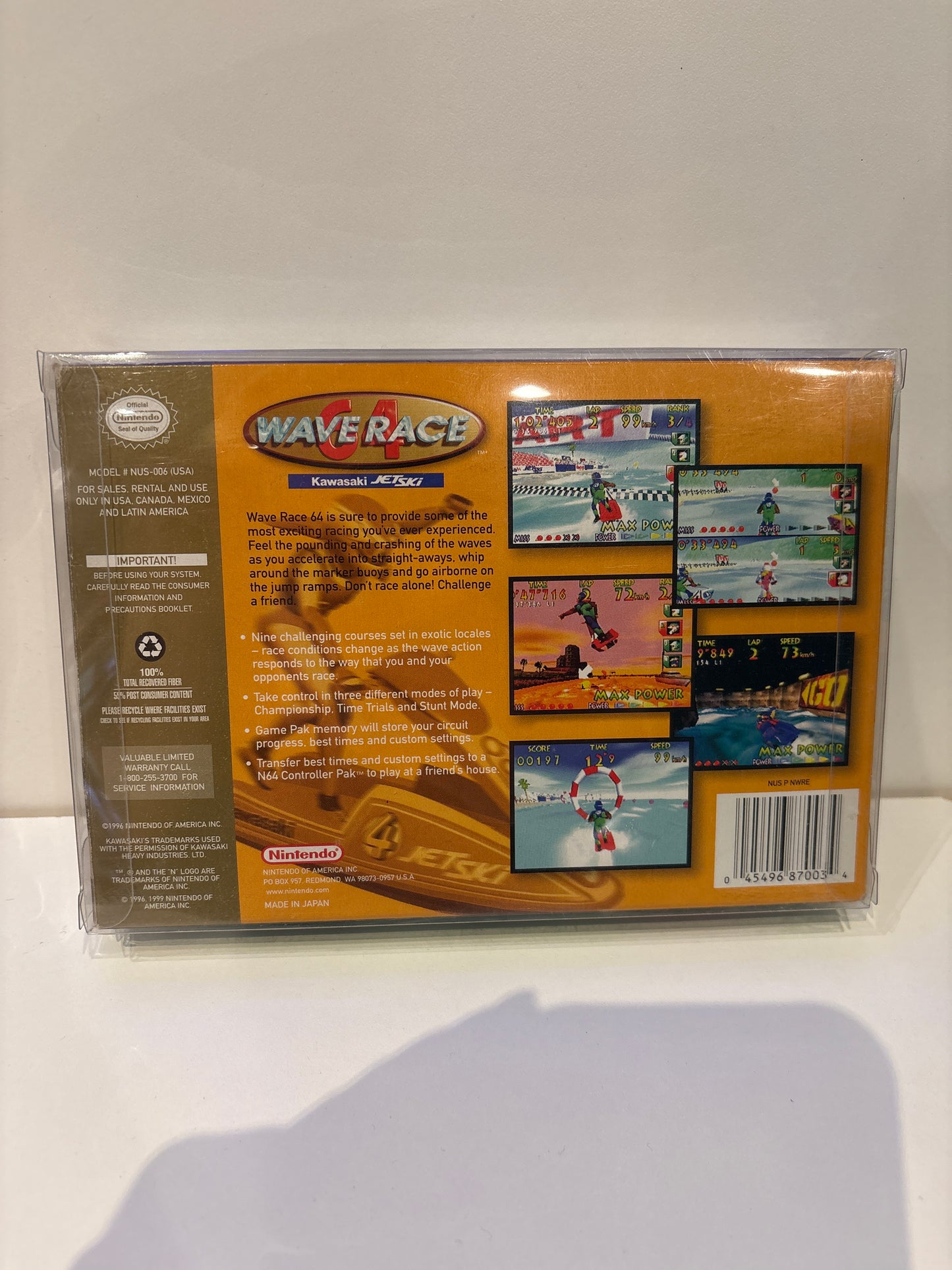 Wave Race 64 [Player's Choice] - Nintendo 64