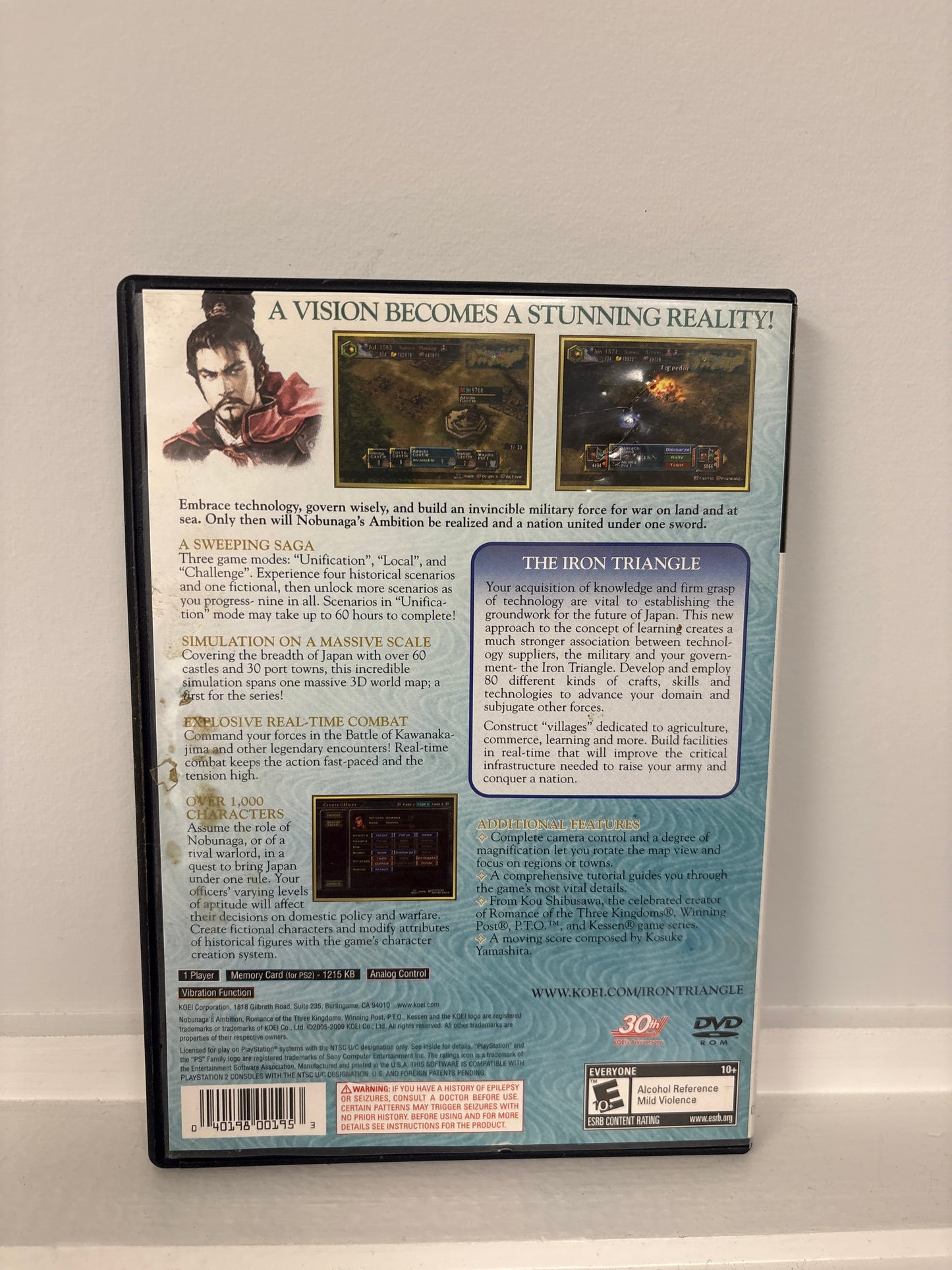 Nobunaga's Ambition Iron Triangle - Playstation 2