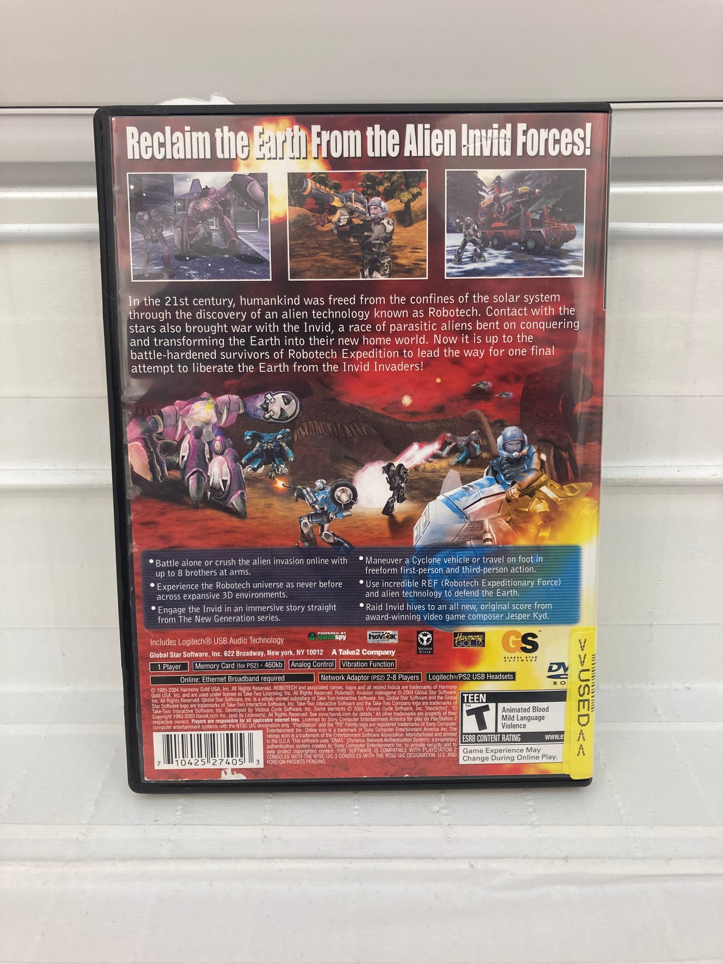 Robotech Invasion - Playstation 2