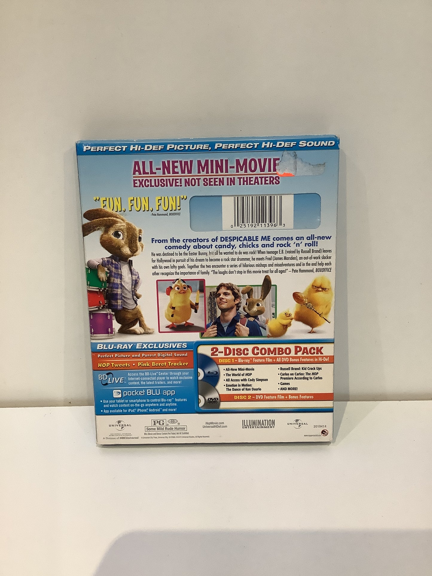 HOP + All New Mini-Movie - Blu-Ray