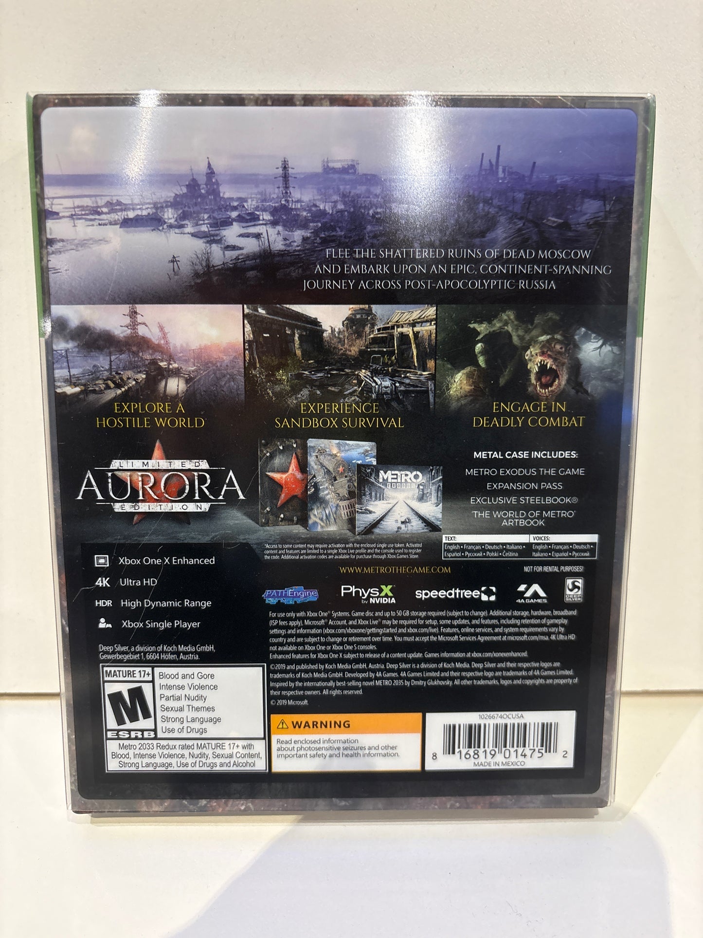 Metro Exodus [Aurora Limited Edition] - Xbox One