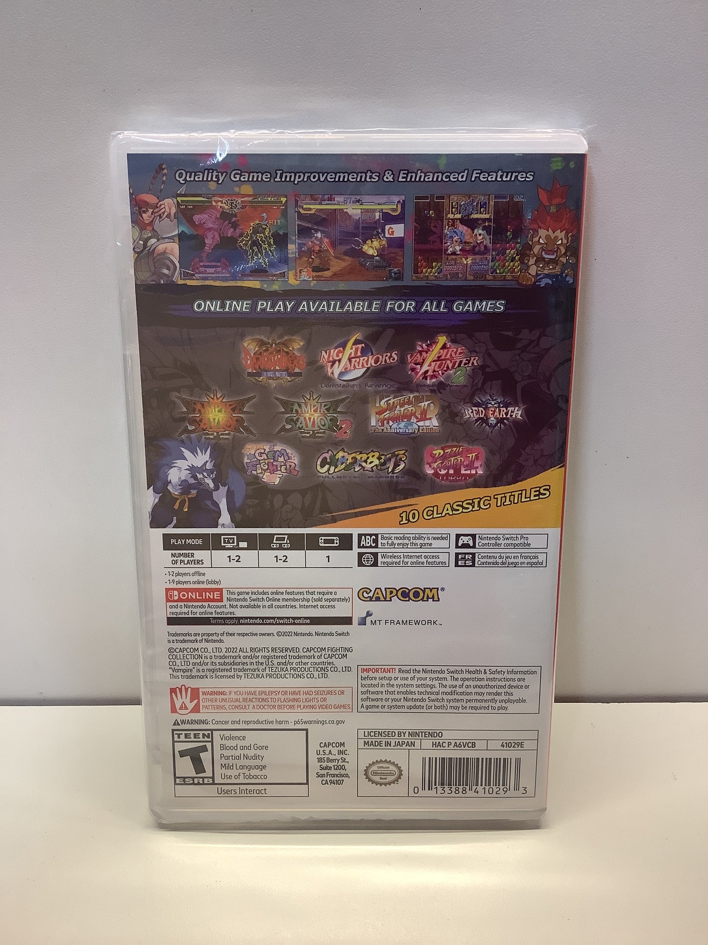 Capcom Fighting Collection - Nintendo Switch