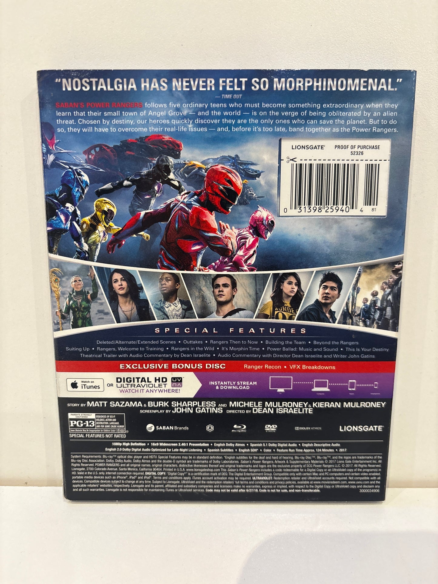 Power Rangers - Blu-Ray
