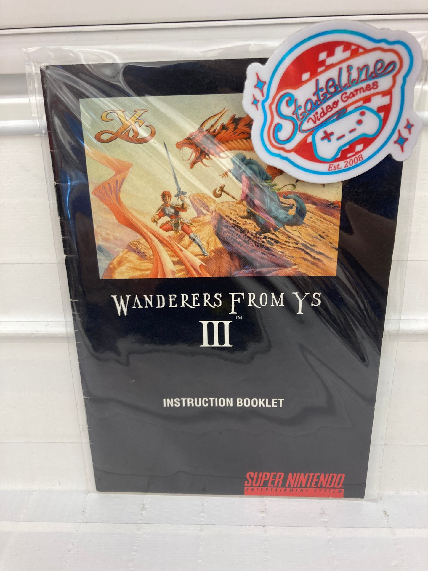 Ys III Wanderers from Ys - Super Nintendo