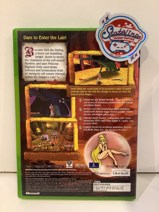 Dragon's Lair 3D - Xbox