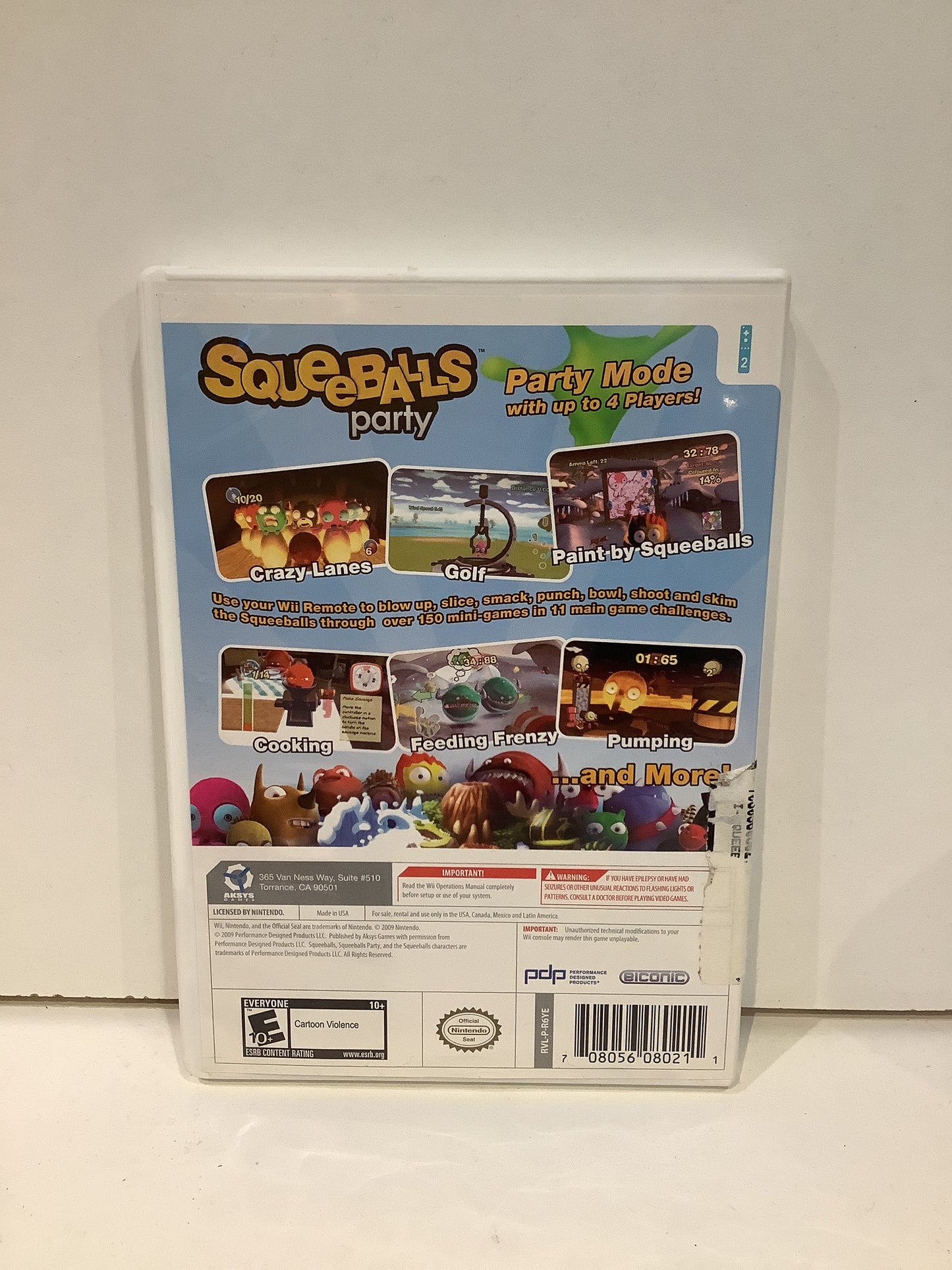 Squeeballs Party - Wii