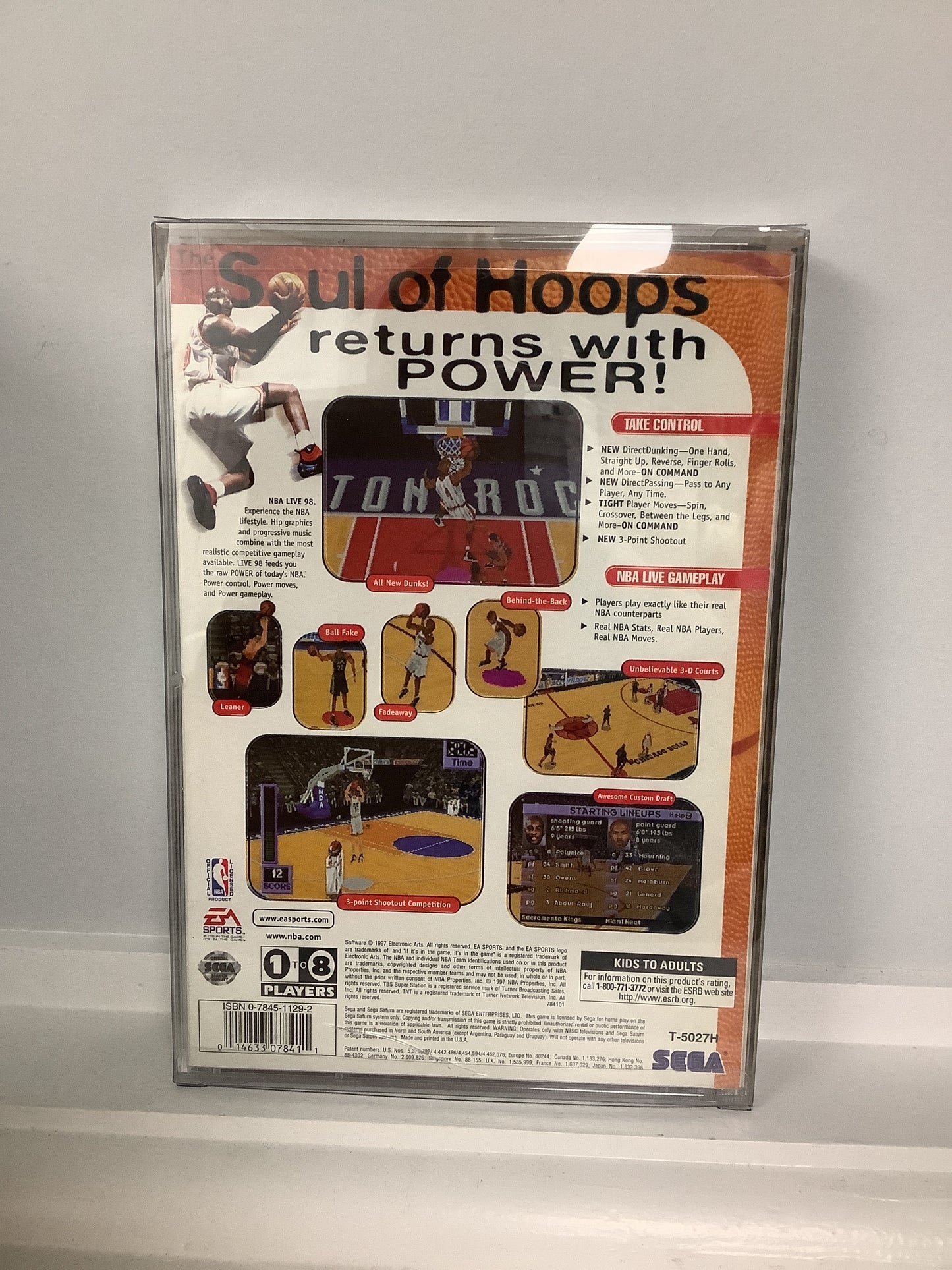 NBA Live 98 - Sega Saturn