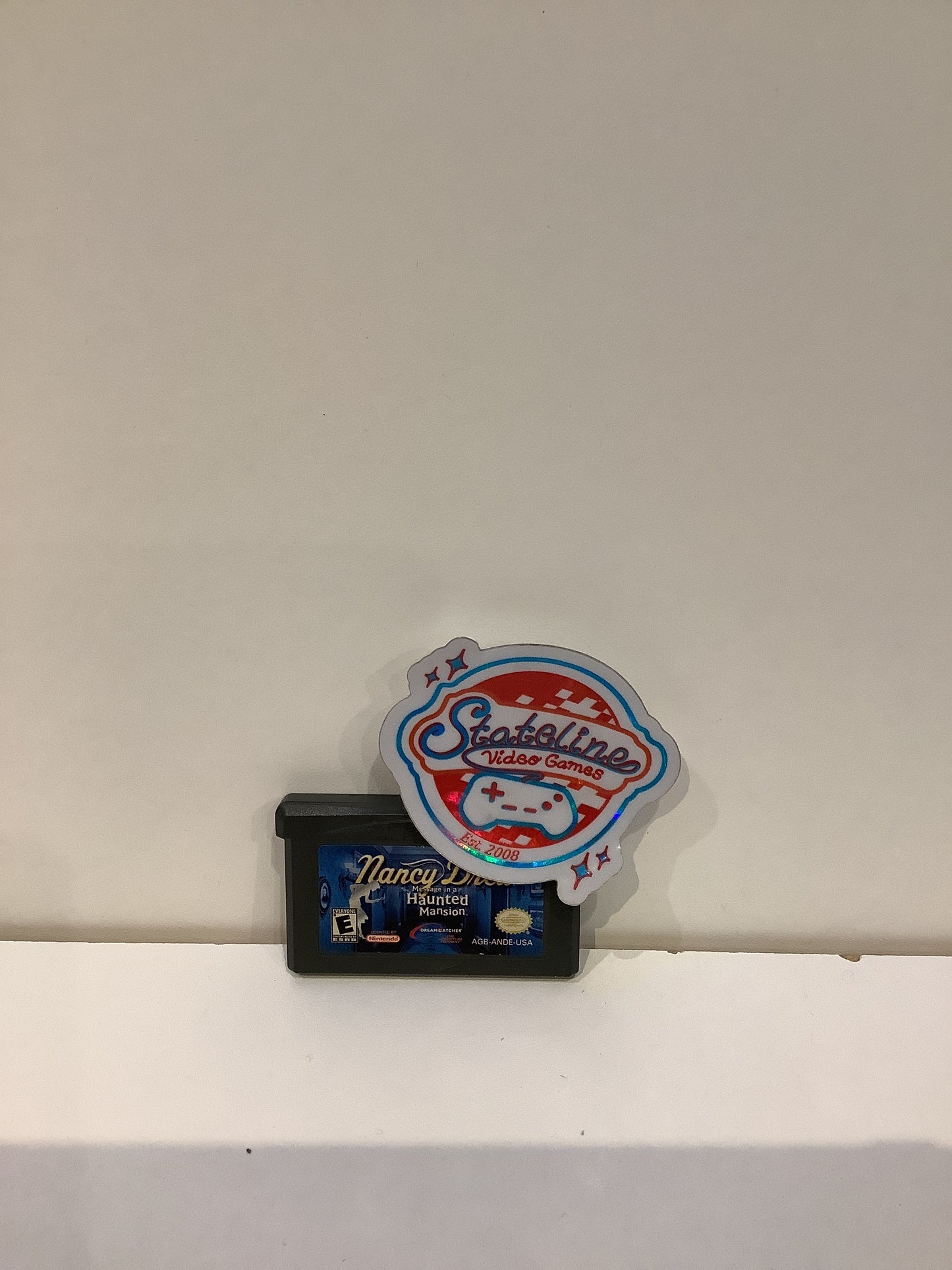 Nancy Drew Message in a Haunted Mansion - GameBoy Advance