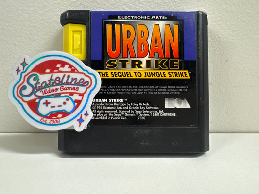 Urban Strike - Sega Genesis