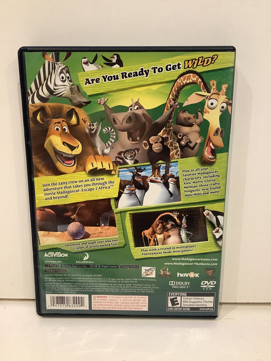Madagascar Escape 2 Africa - Playstation 2