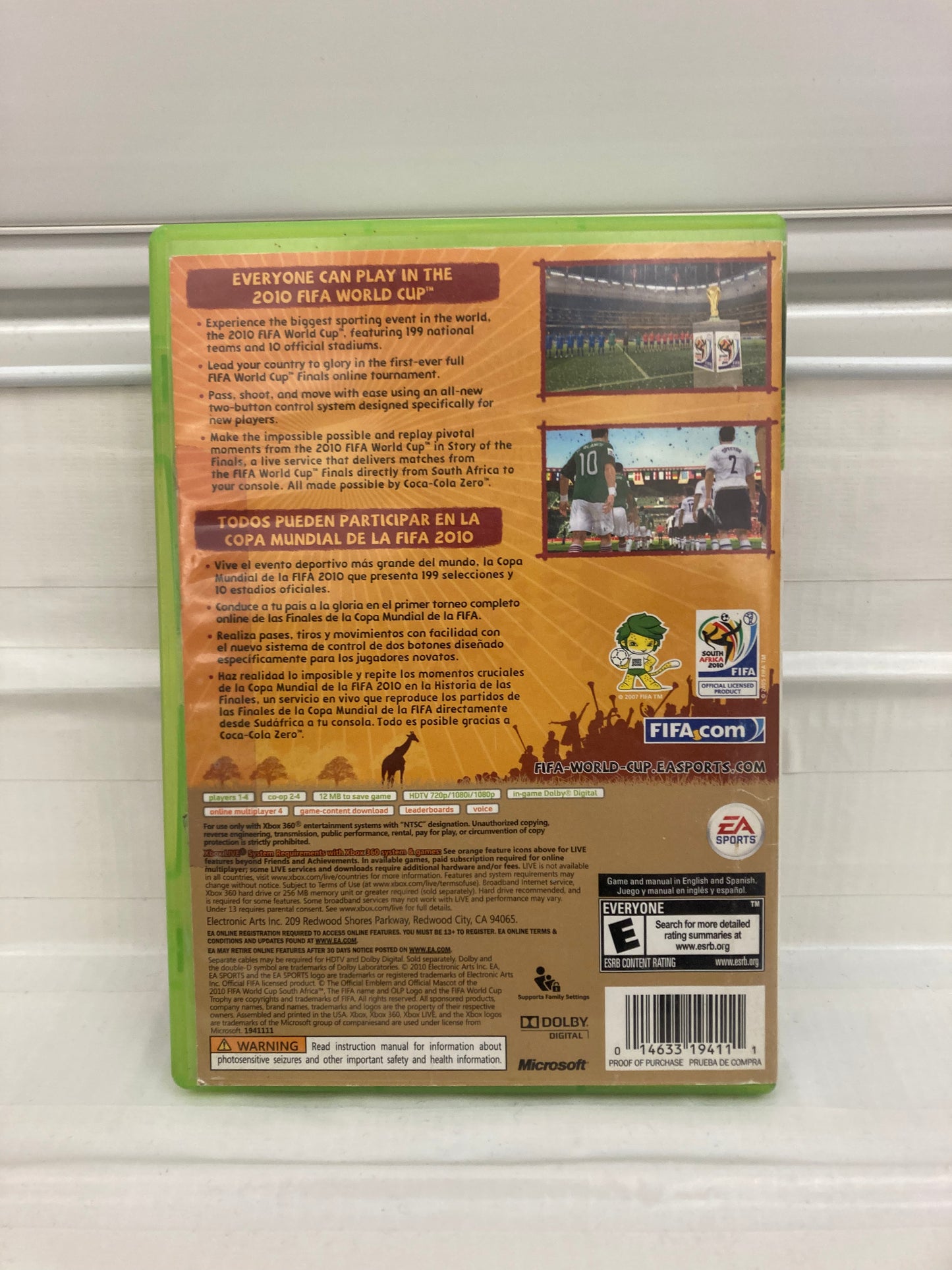 2010 FIFA World Cup South Africa - Xbox 360