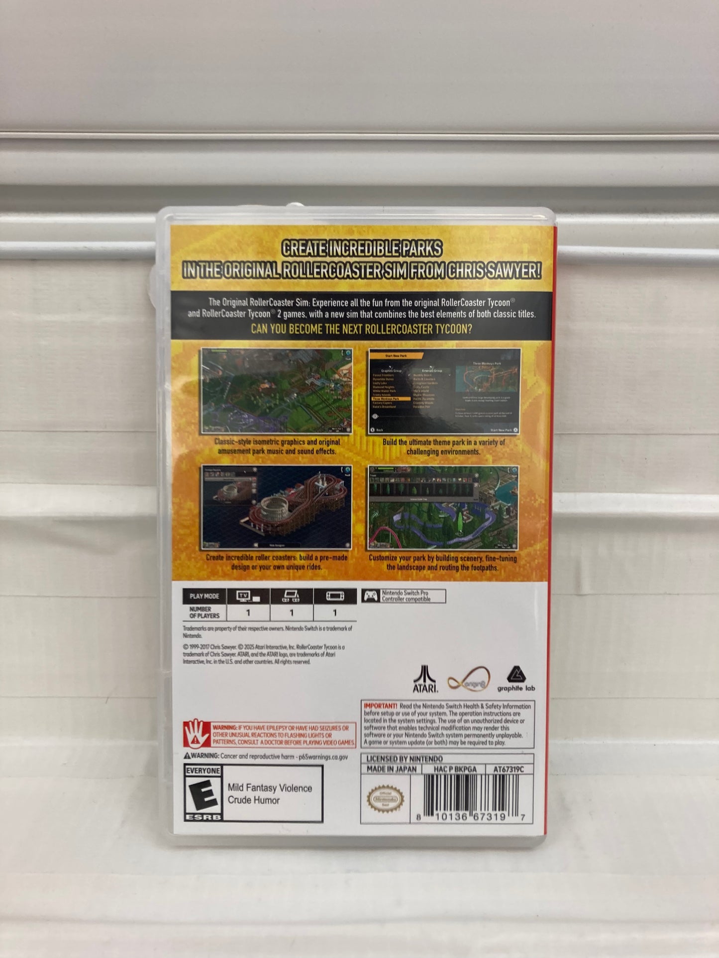 Roller Coaster Tycoon Classic - Nintendo Switch