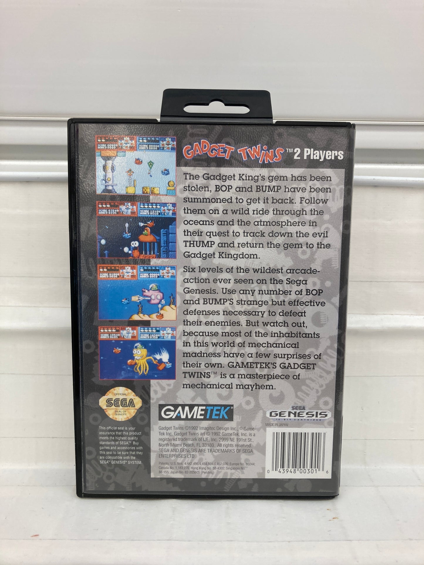 Gadget Twins - Sega Genesis