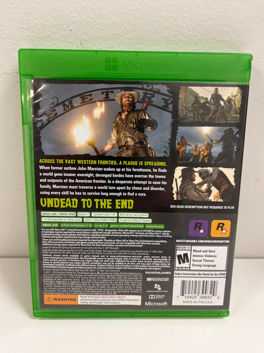 Red Dead Redemption Undead Nightmare - Xbox One
