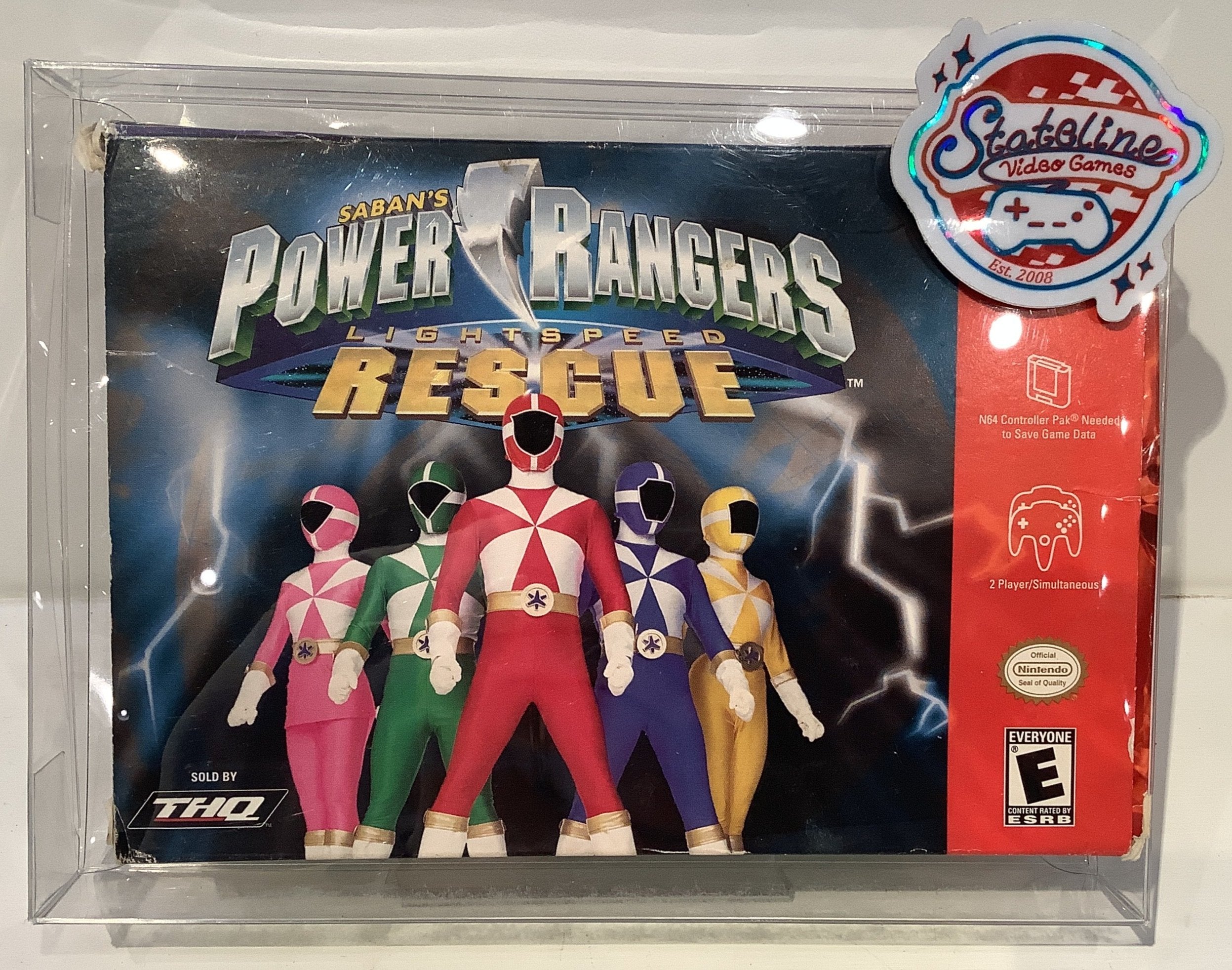 Power Rangers Lightspeed Rescue - Nintendo 64 – Stateline Video Games Inc.