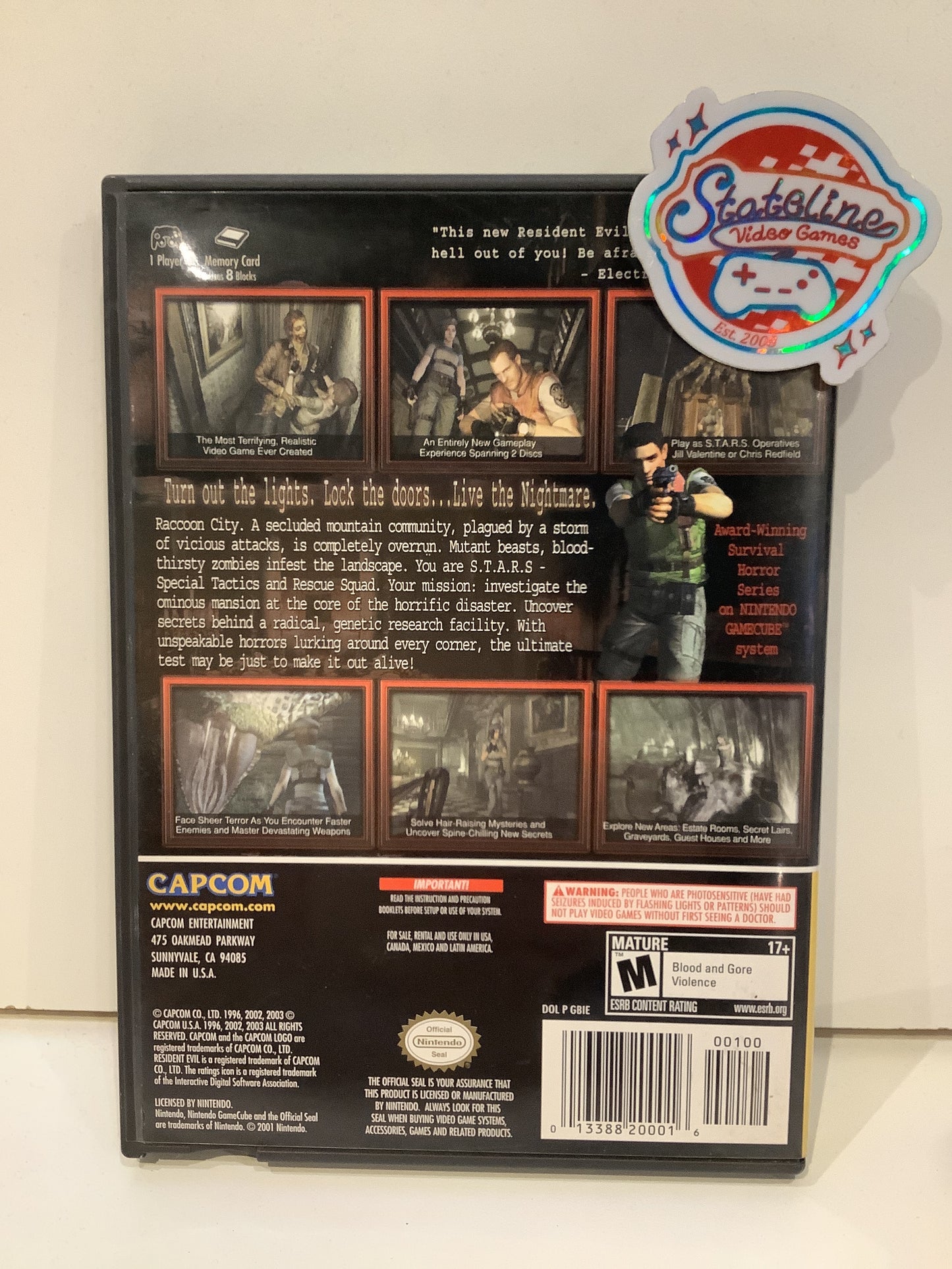 Resident Evil [Player's Choice] - Gamecube