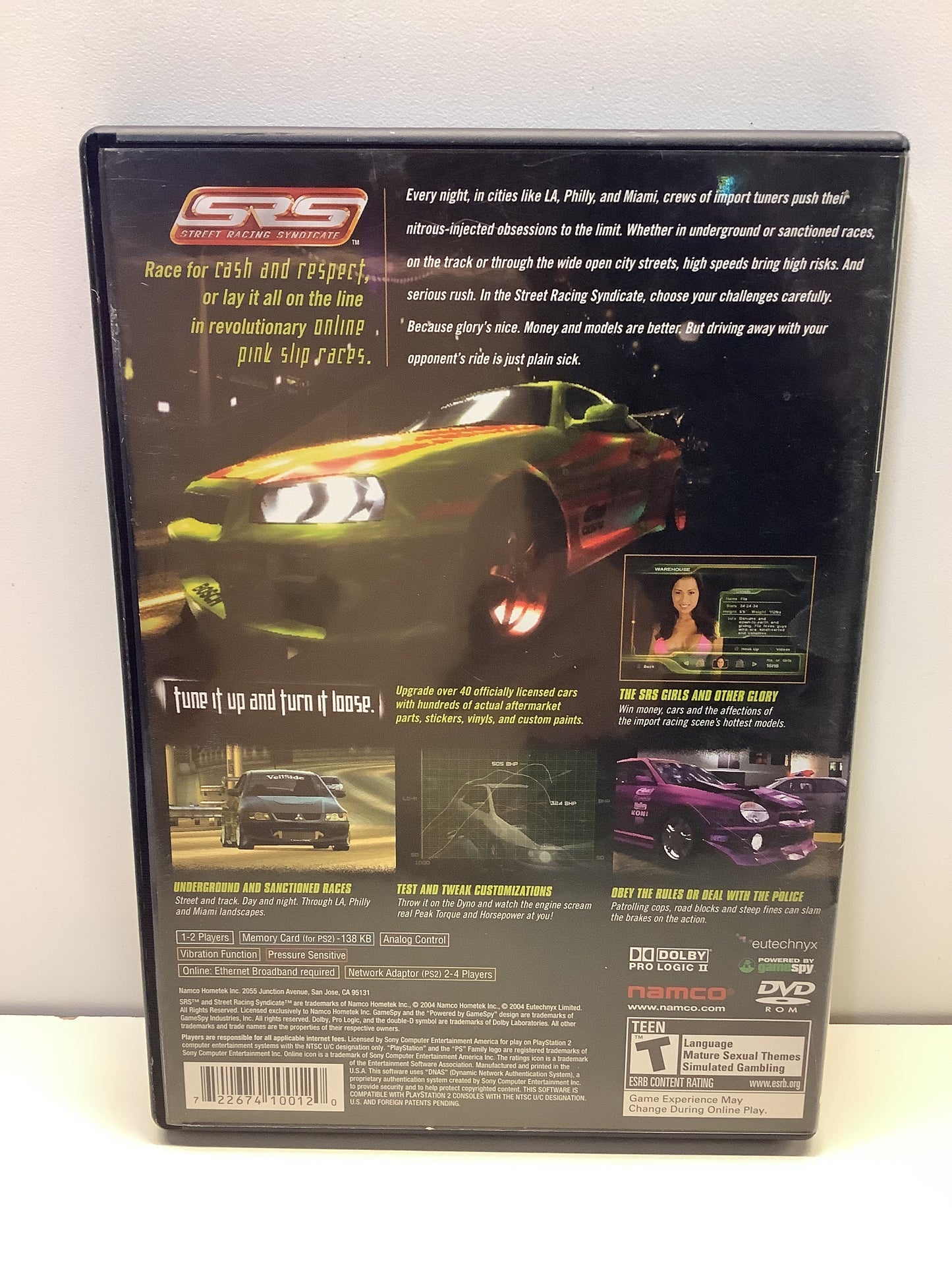 Street Racing Syndicate - Playstation 2