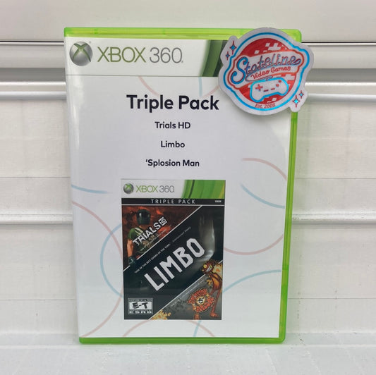 Triple Pack: Limbo, Trials HD, Splosion Man - Xbox 360