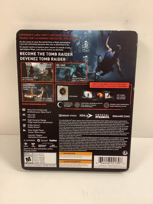 Shadow of the Tomb Raider [Croft Steelbook Edition] - Xbox One