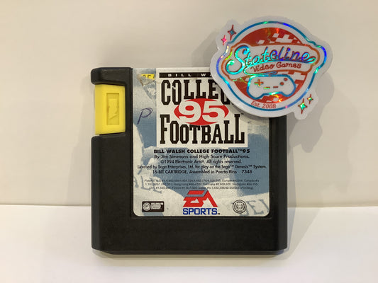 Bill Walsh College Football 95 - Sega Genesis