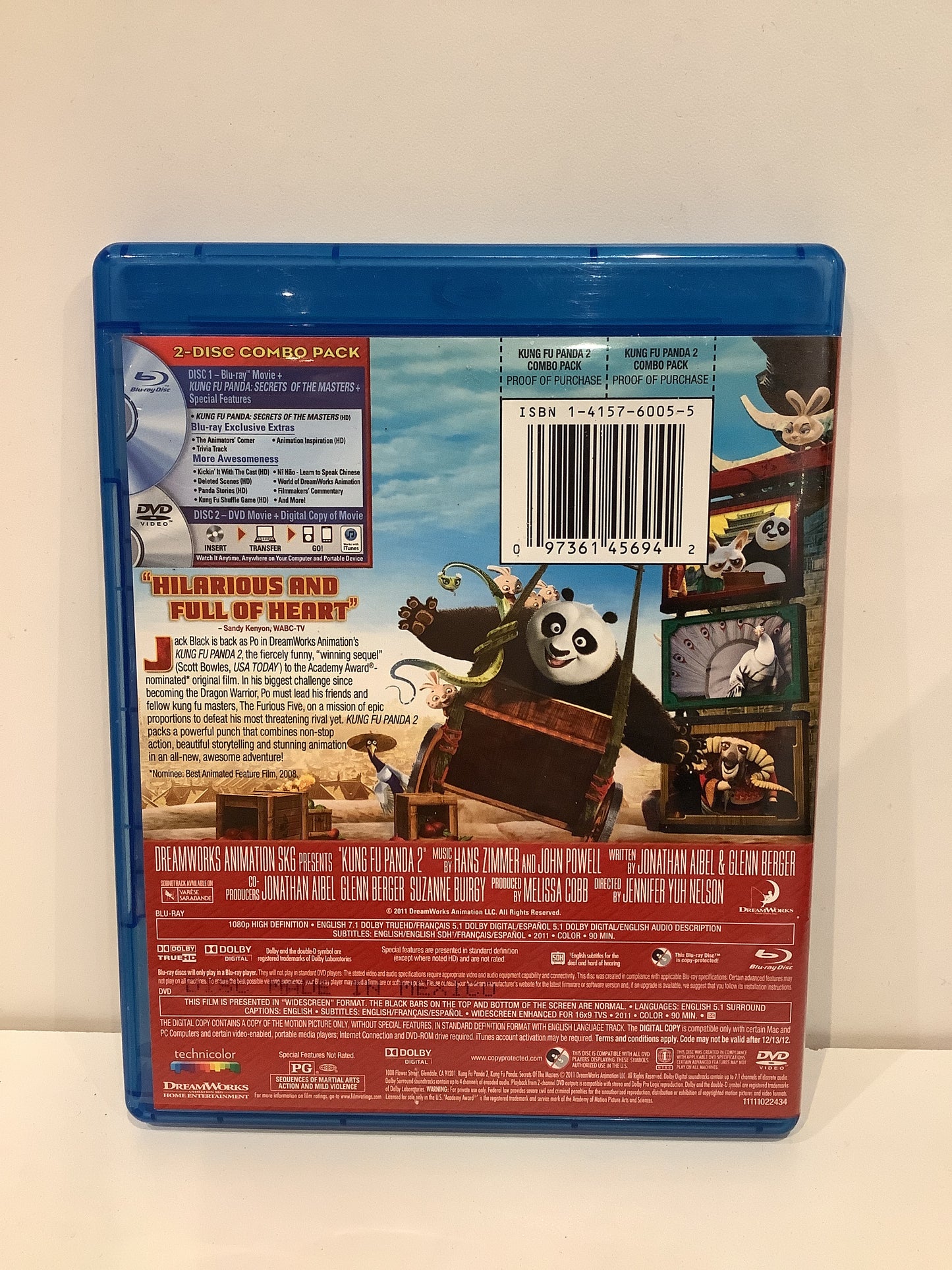 Kung Fu Panda - Blu-Ray