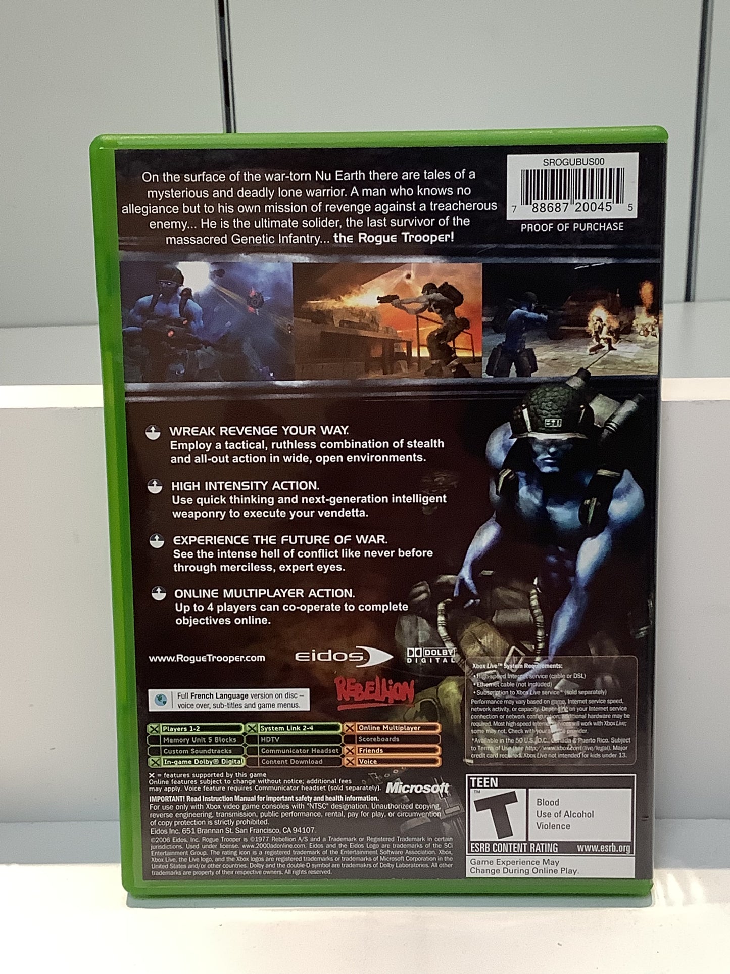 Rogue Trooper - Xbox