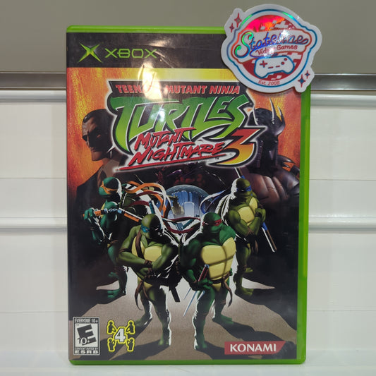 Teenage Mutant Ninja Turtles 3 Mutant Nightmare - Xbox