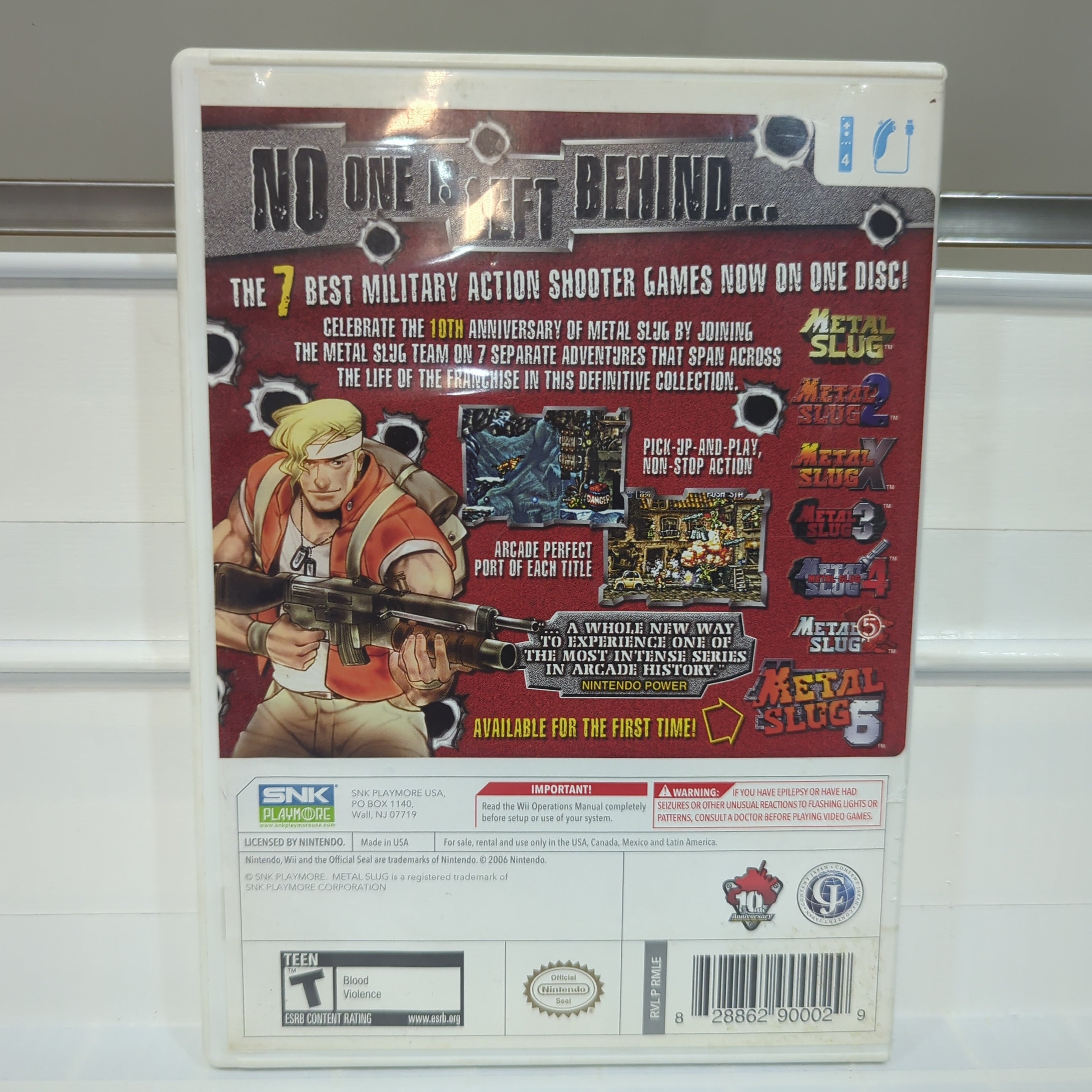 【Ｗii北米版】l Slug Anthology　未開封品 Metal Slug Anthology Wii | eBay