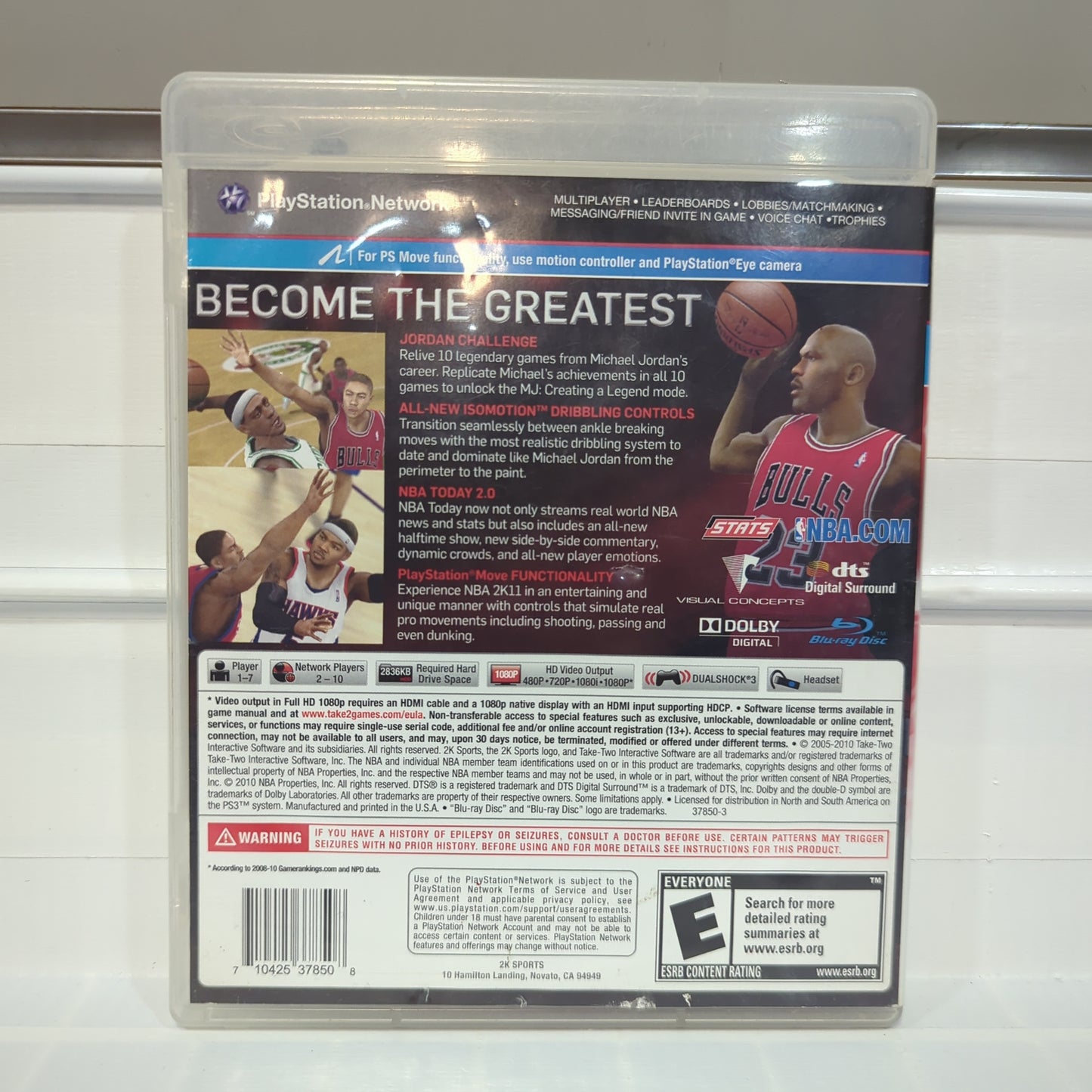 NBA 2K11 - Playstation 3