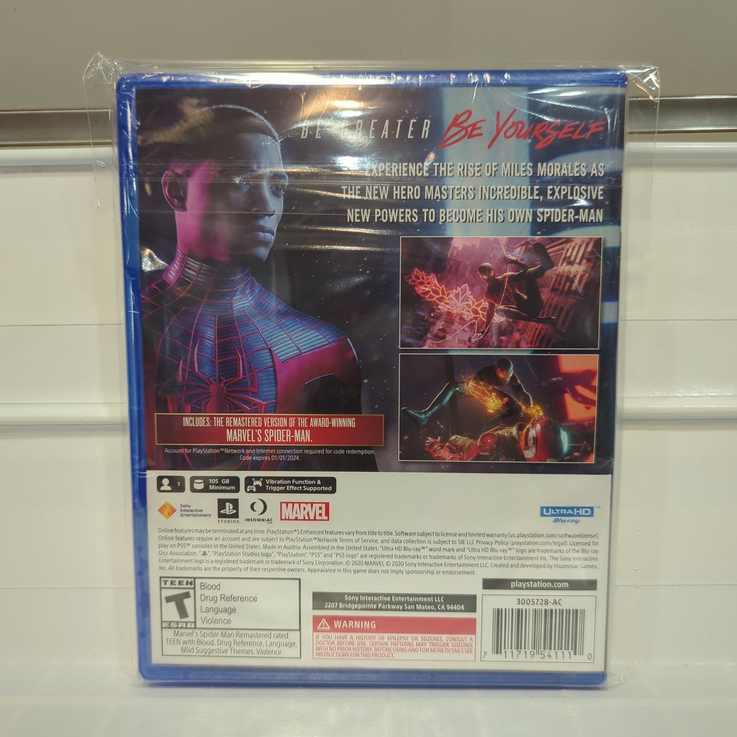 Marvel Spiderman: Miles Morales [Ultimate Edition] - Playstation 5
