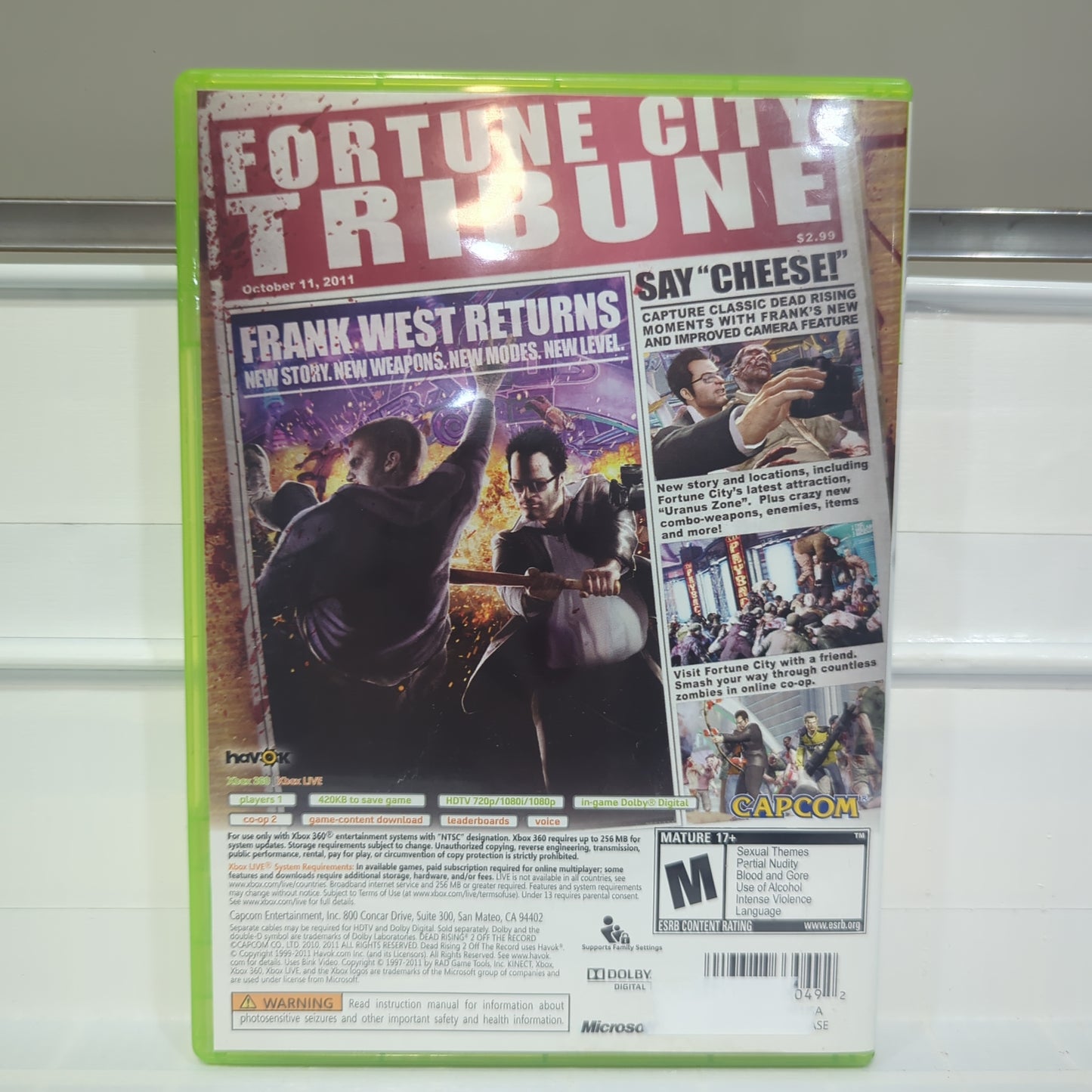 Dead Rising 2: Off the Record - Xbox 360