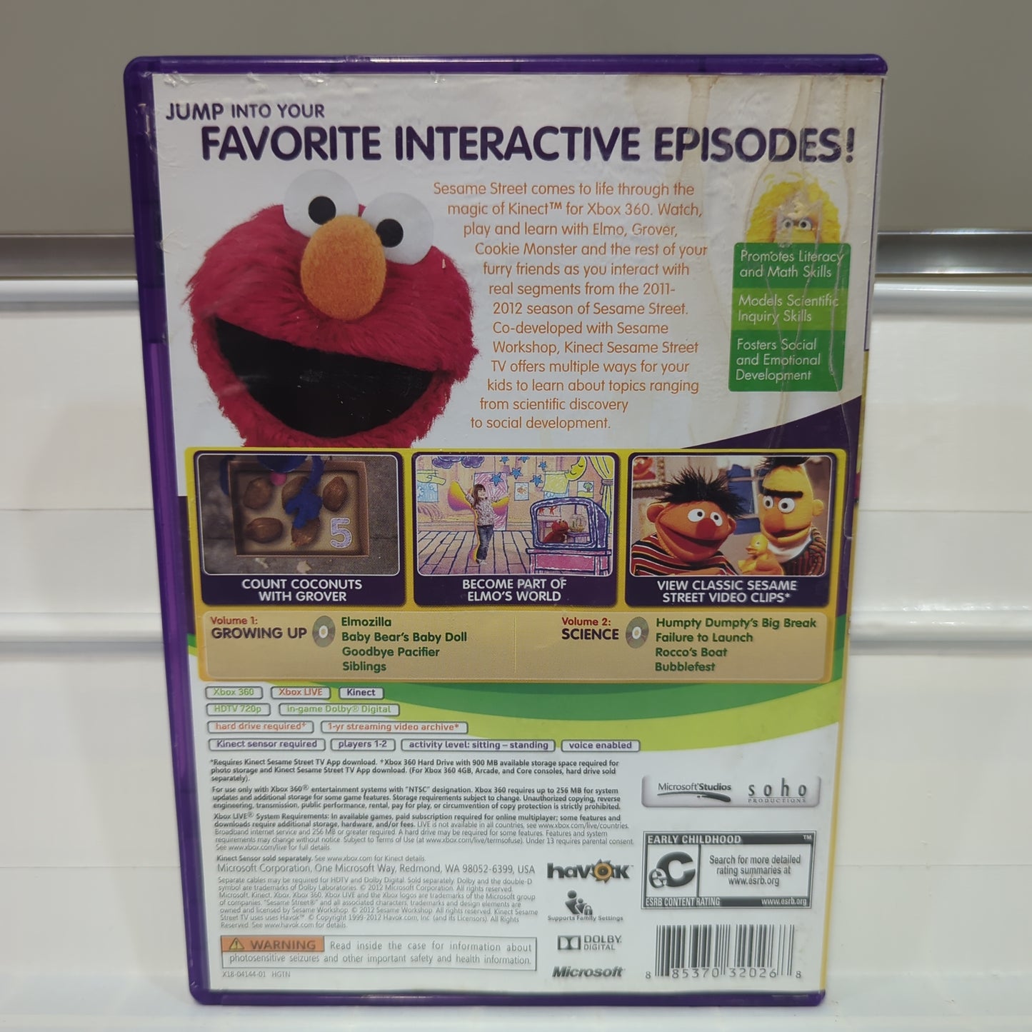Kinect Sesame Street TV - Xbox 360