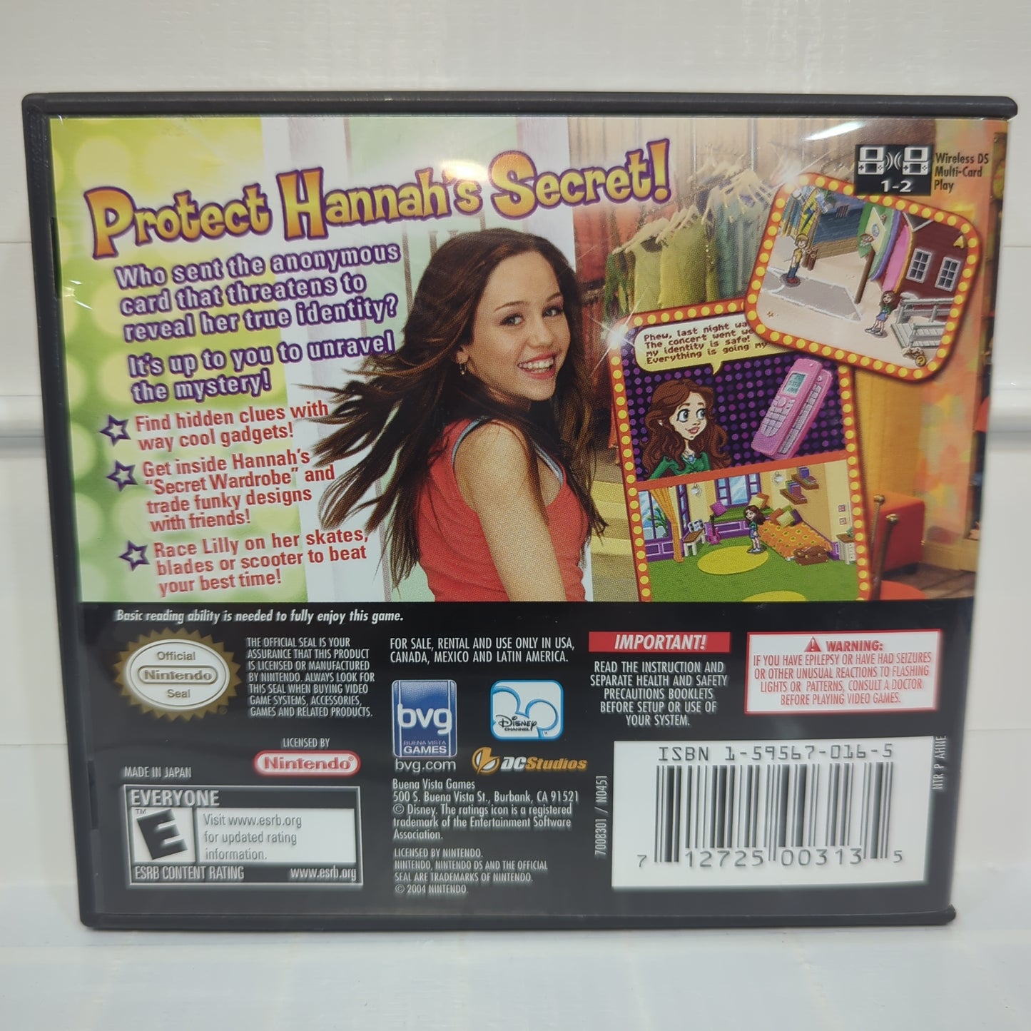 Hannah Montana - Nintendo DS