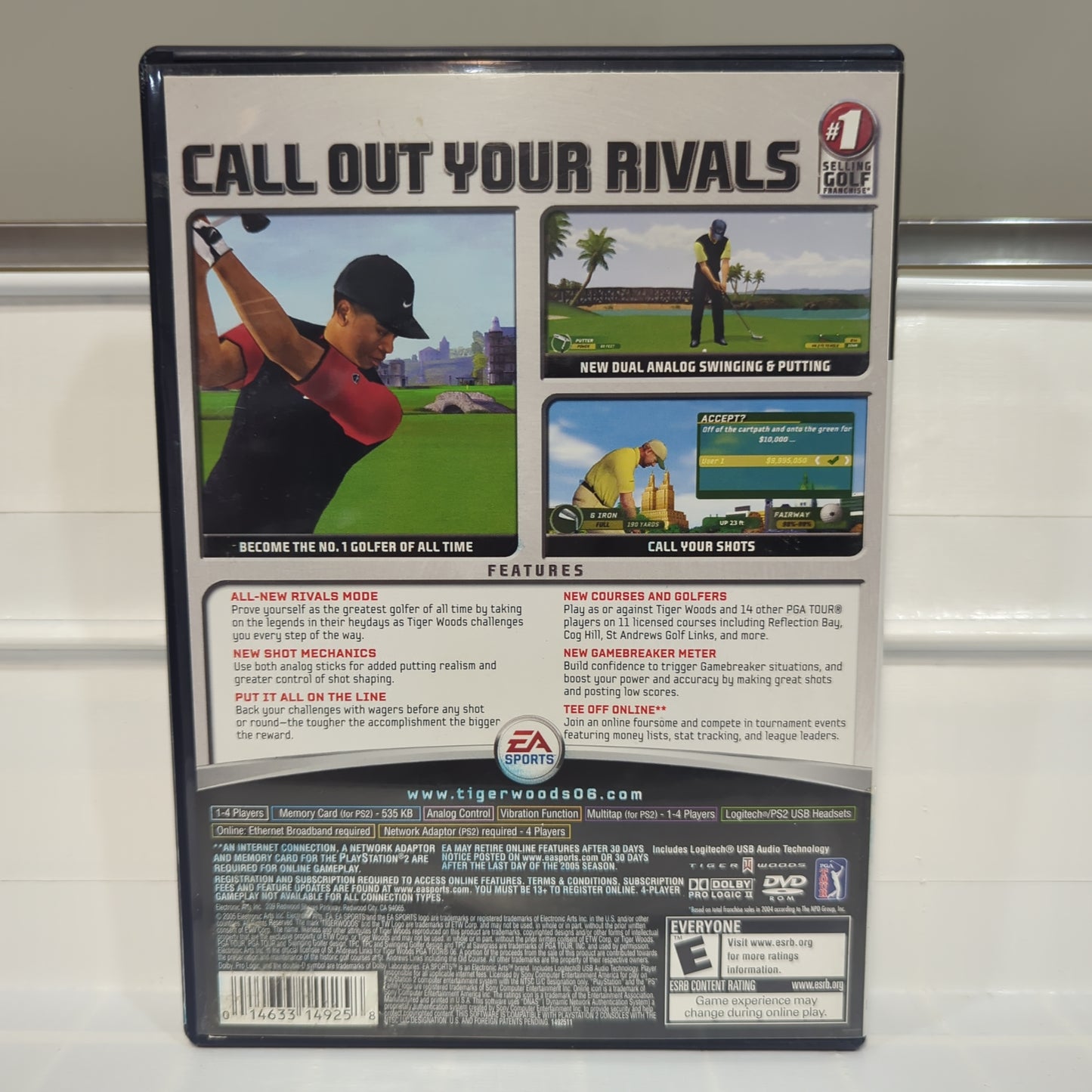 Tiger Woods 2006 - Playstation 2