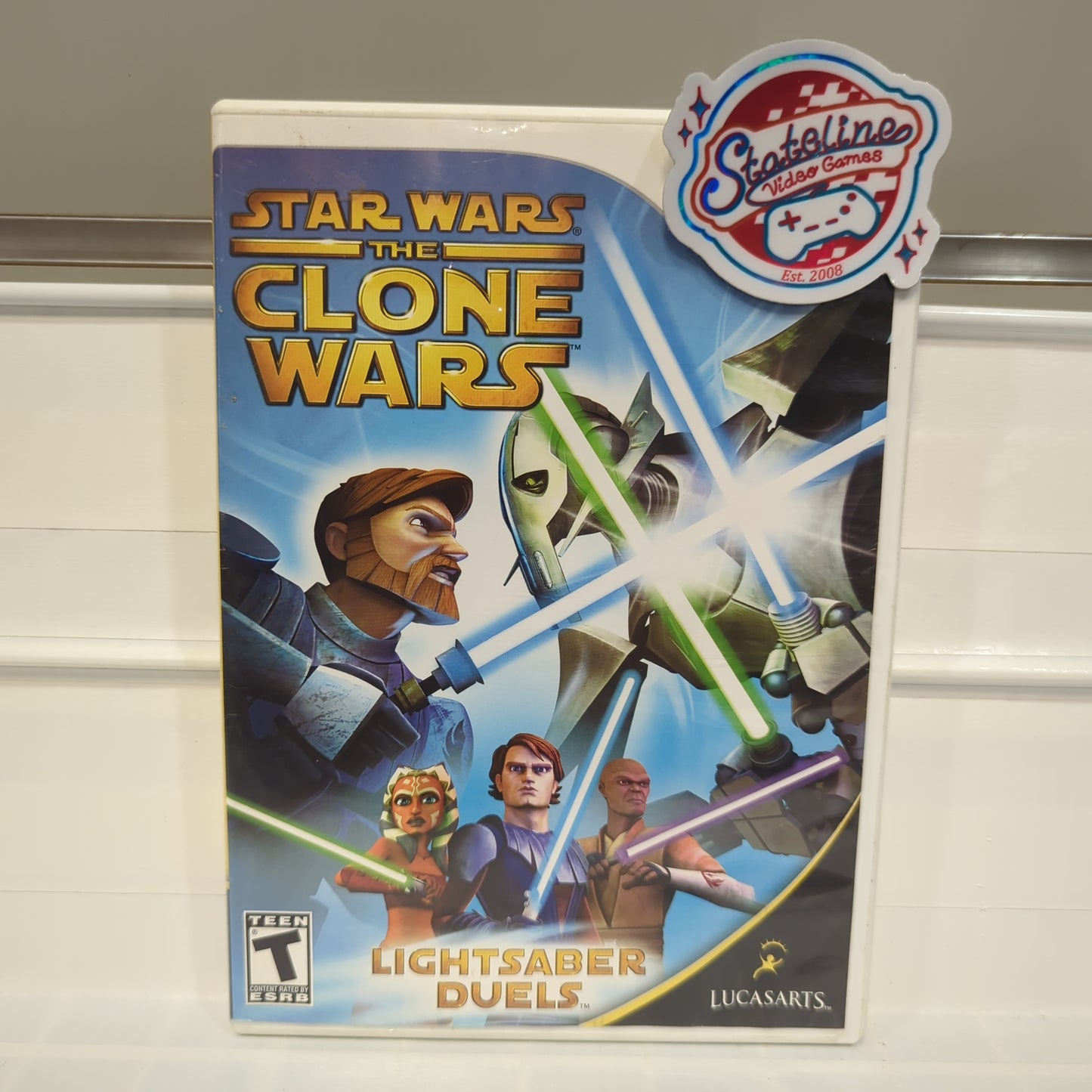 Star Wars Clone Wars Lightsaber Duels - Wii