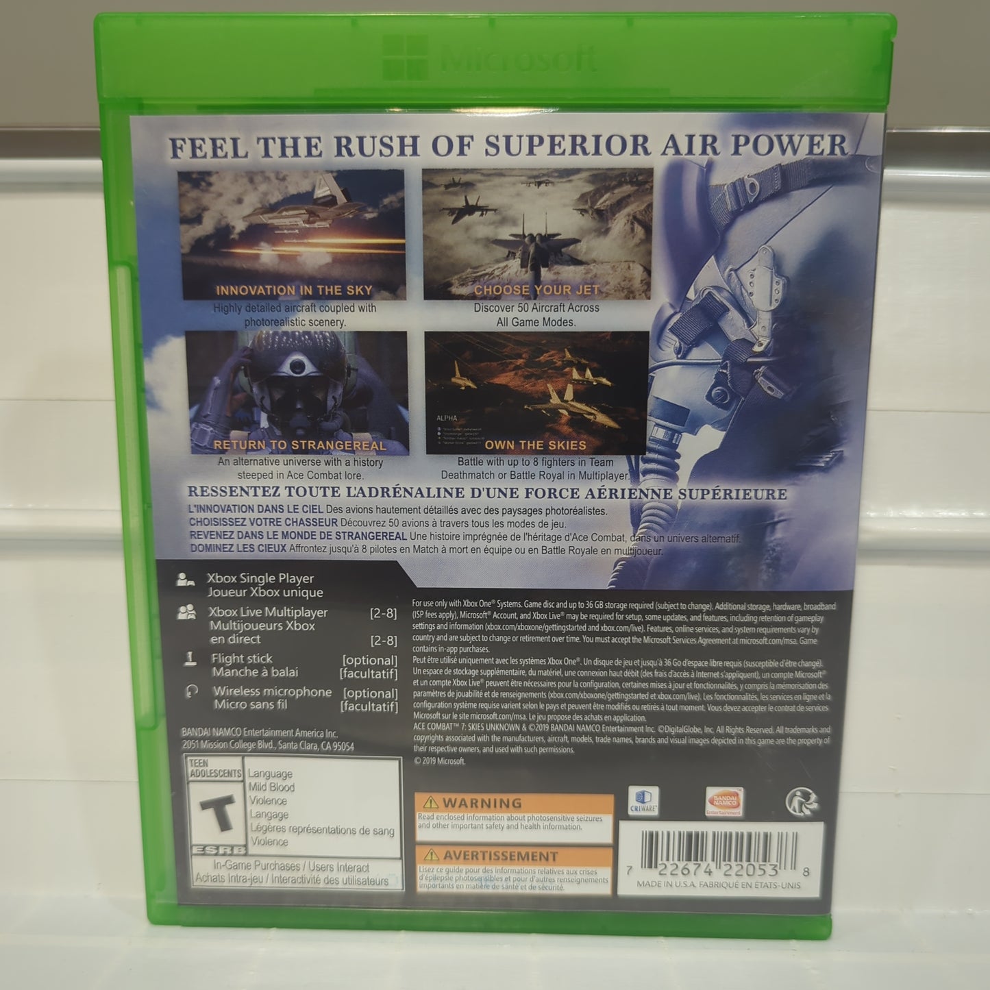 Ace Combat 7 Skies Unknown - Xbox One