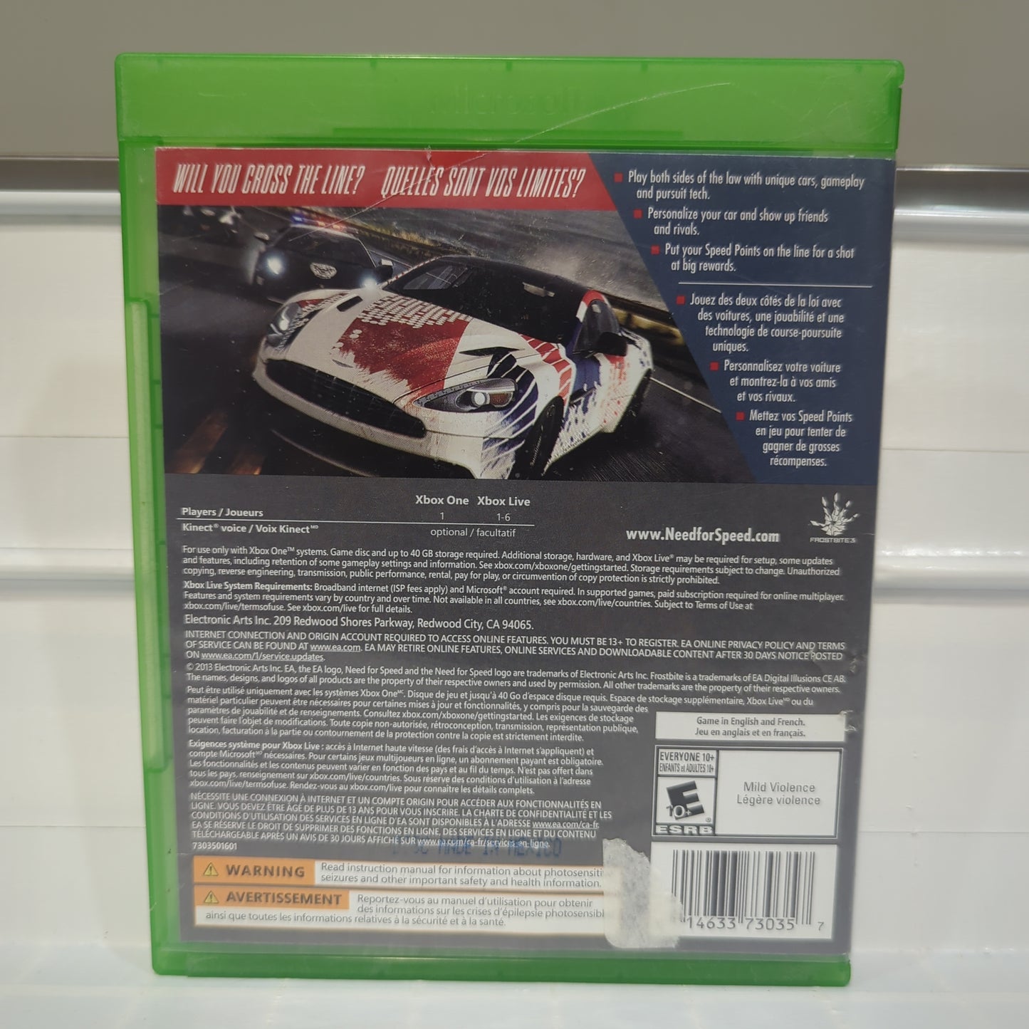 Need for Speed Rivals - Xbox One