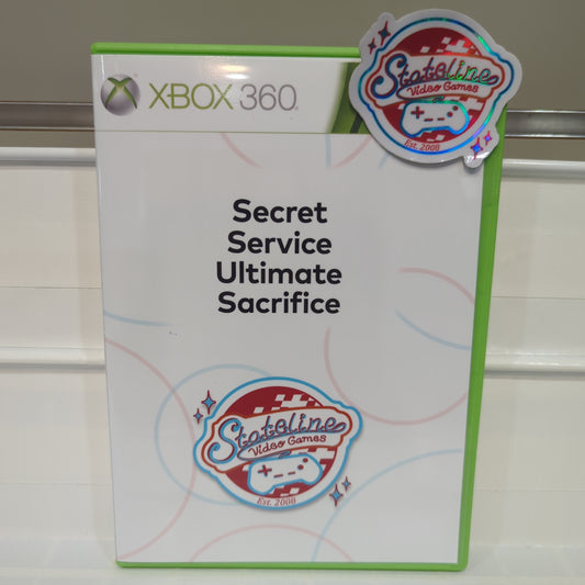 Secret Service Ultimate Sacrifice - Xbox 360