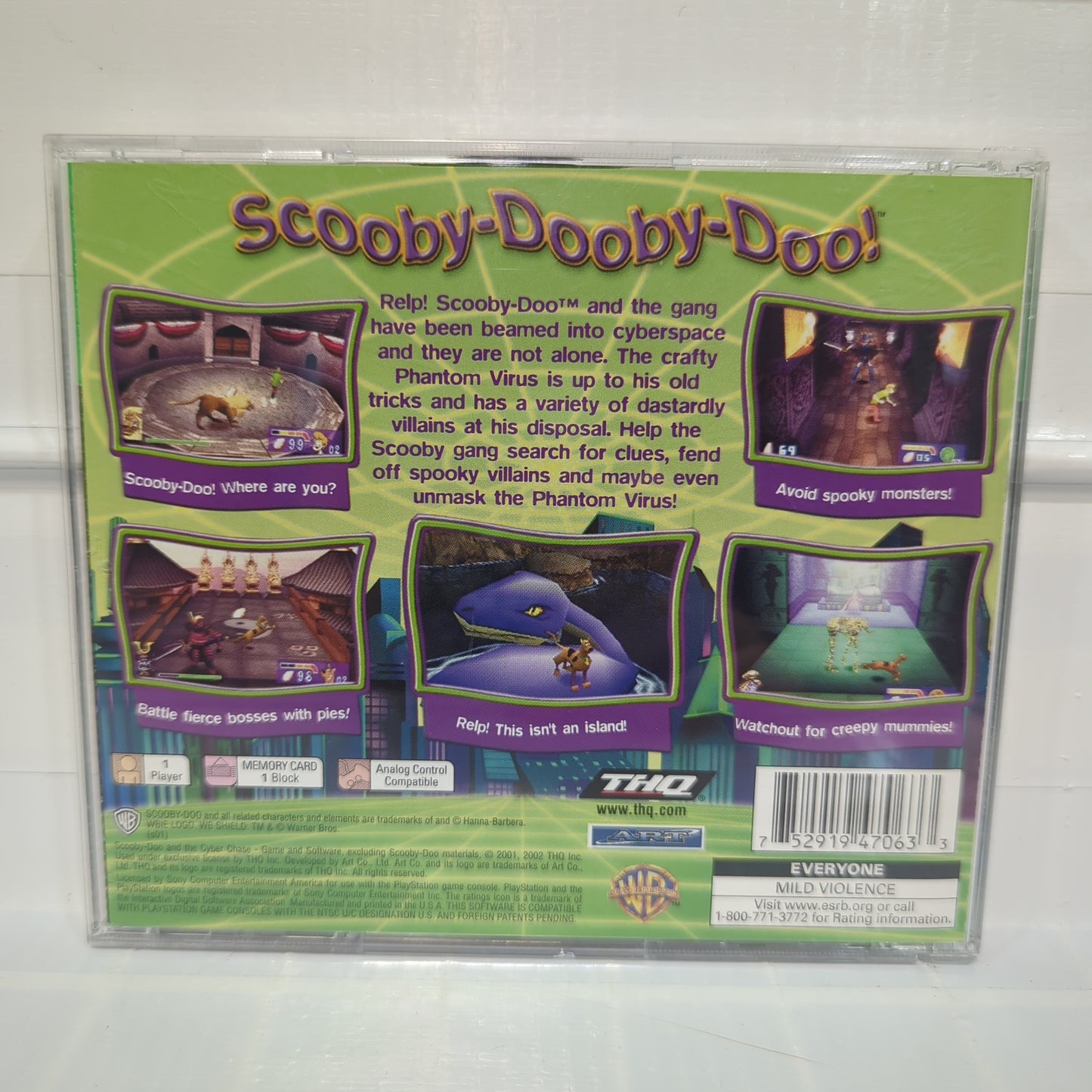 Scooby Doo Cyber Chase - Playstation