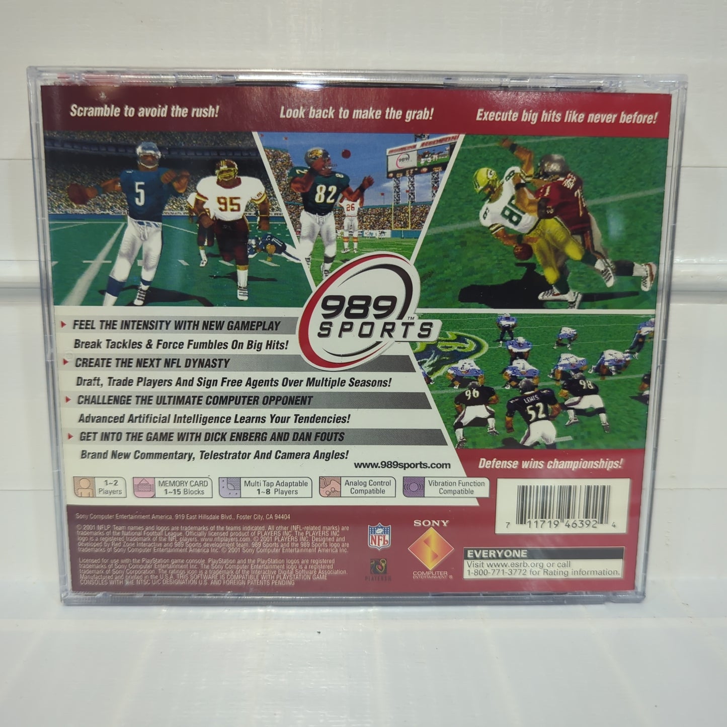 NFL GameDay 2002 - Playstation