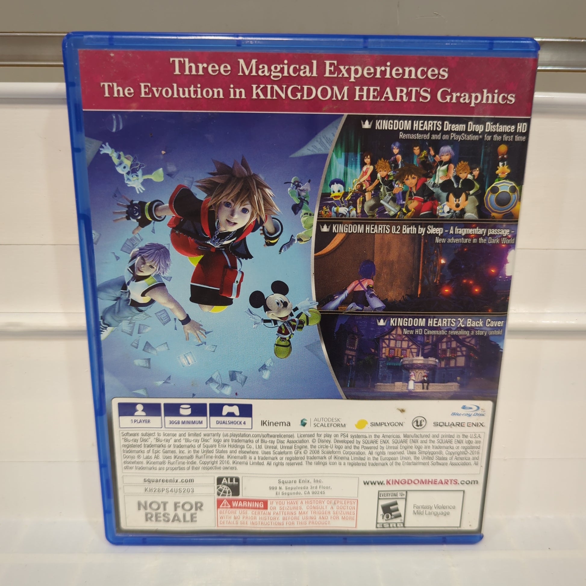 Kingdom Hearts HD 2.8 Final Chapter Prologue - Playstation 4