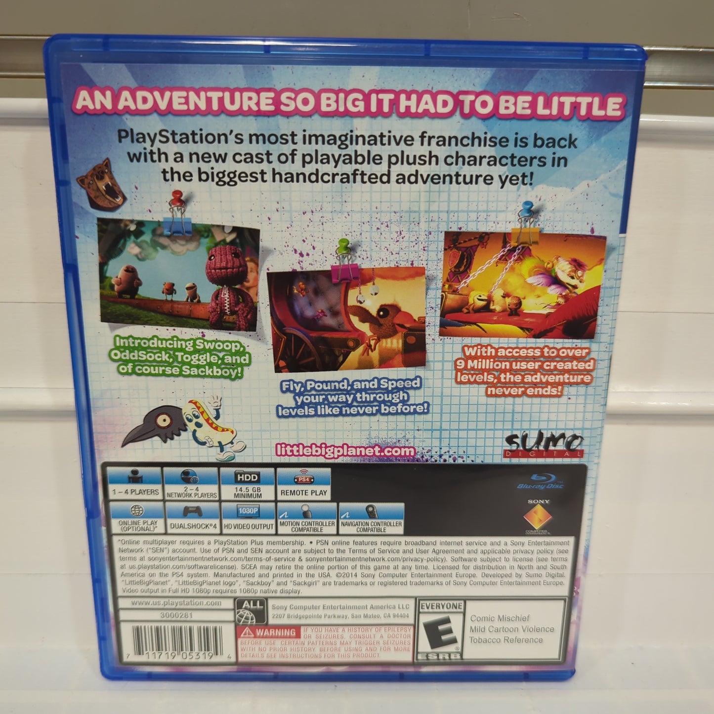 LittleBigPlanet 3 - Playstation 4