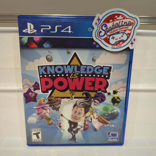 Knowledge Is Power - Playstation 4