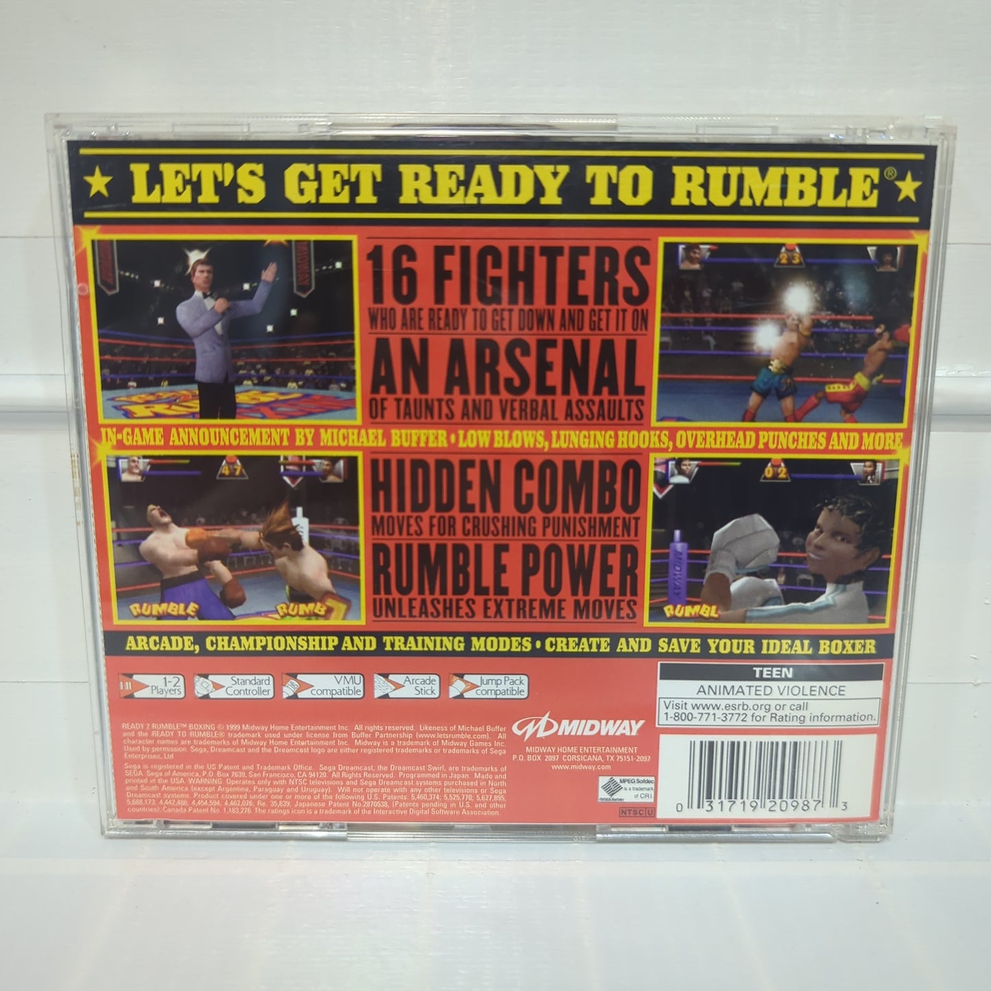 Ready 2 Rumble Boxing - Sega Dreamcast