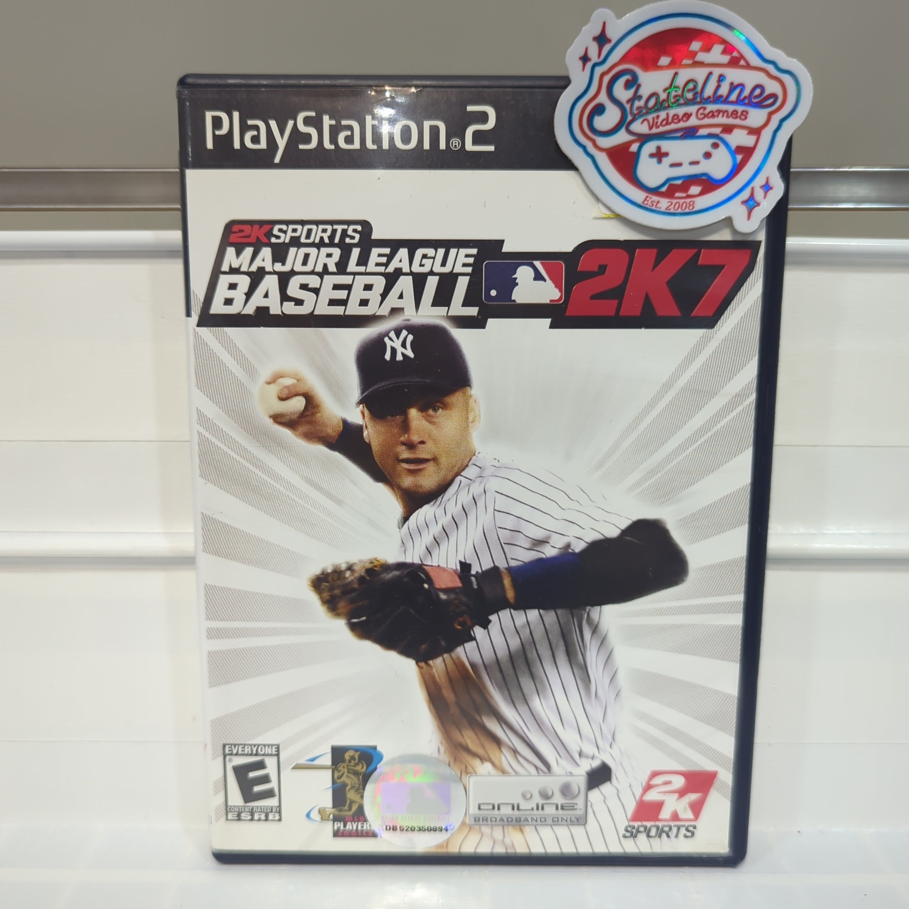 Baseball Ps2 Major League Baseball 2K7 - Playstation 2 – Stateline Video Games Inc.