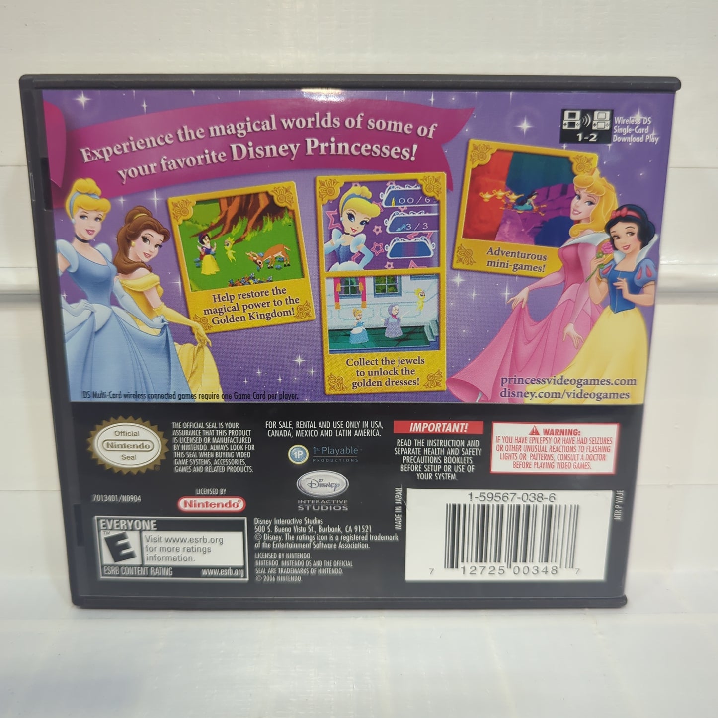 Disney Princess Magical Jewels - Nintendo DS