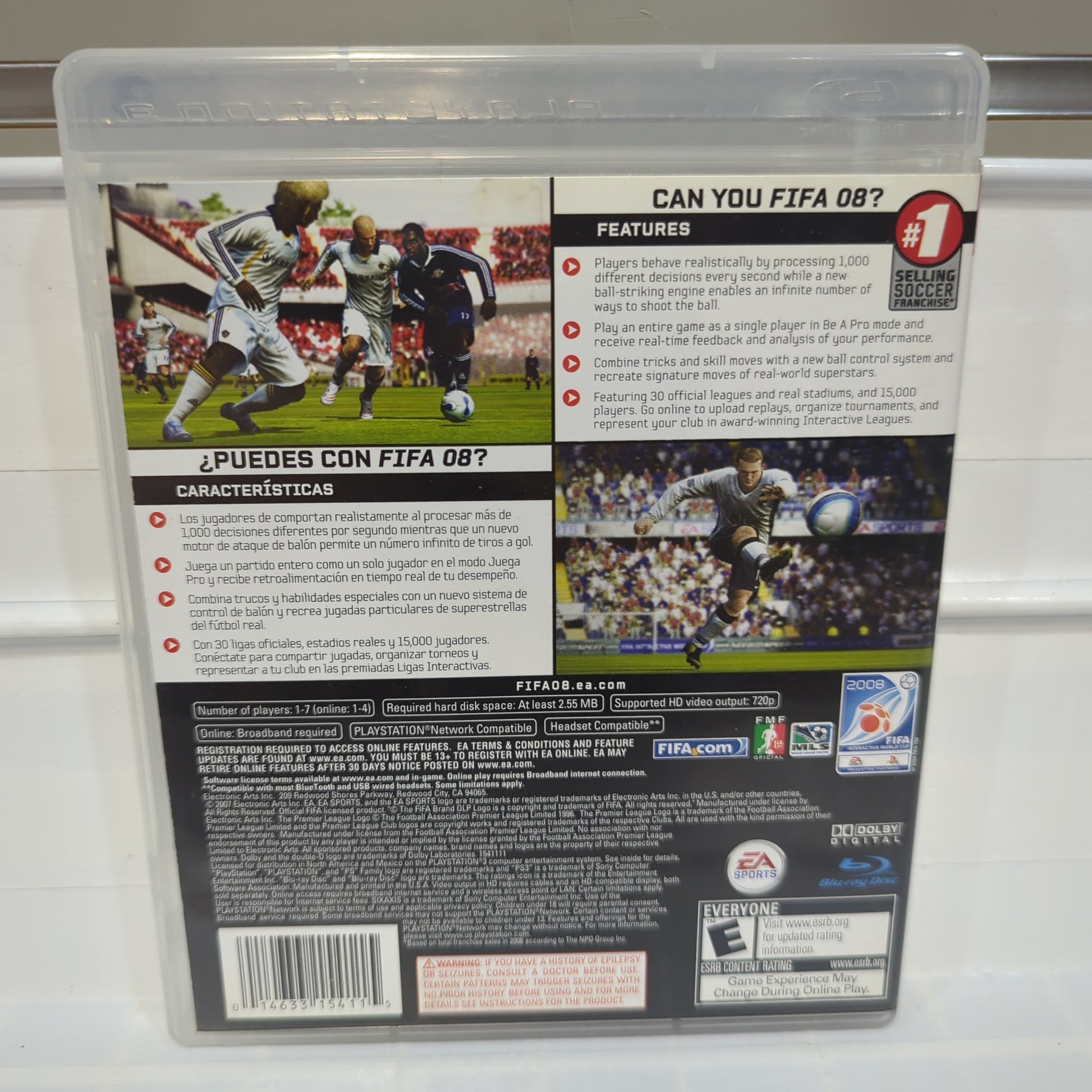 FIFA 08 - Playstation 3 – Stateline Video Games Inc.