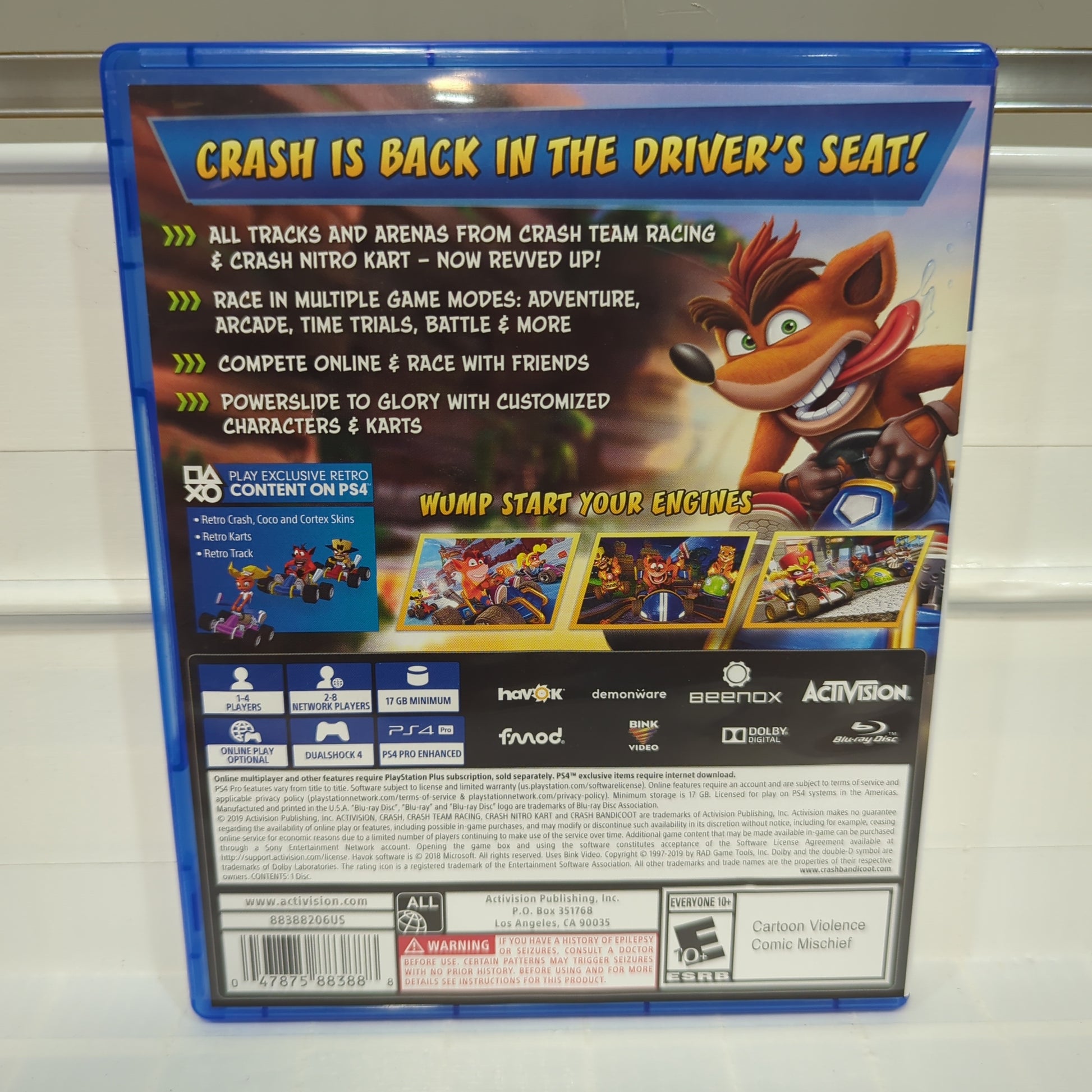 Crash Team Racing: Nitro Fueled Playstation - Main Image