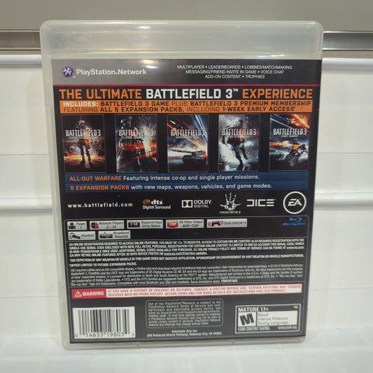 Battlefield 3 [Premium Edition] - Playstation 3