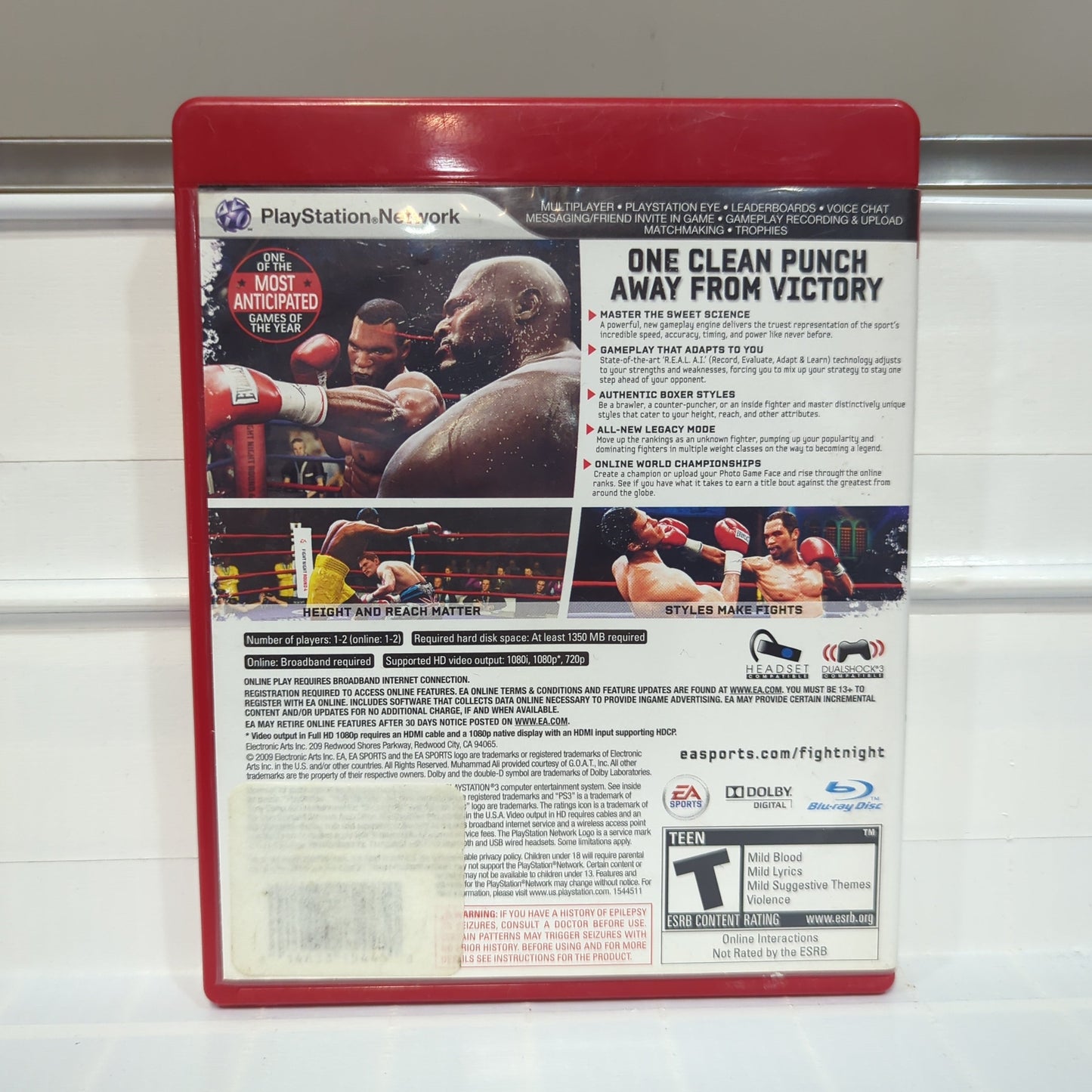 Fight Night Round 4 [Greatest Hits] - Playstation 3